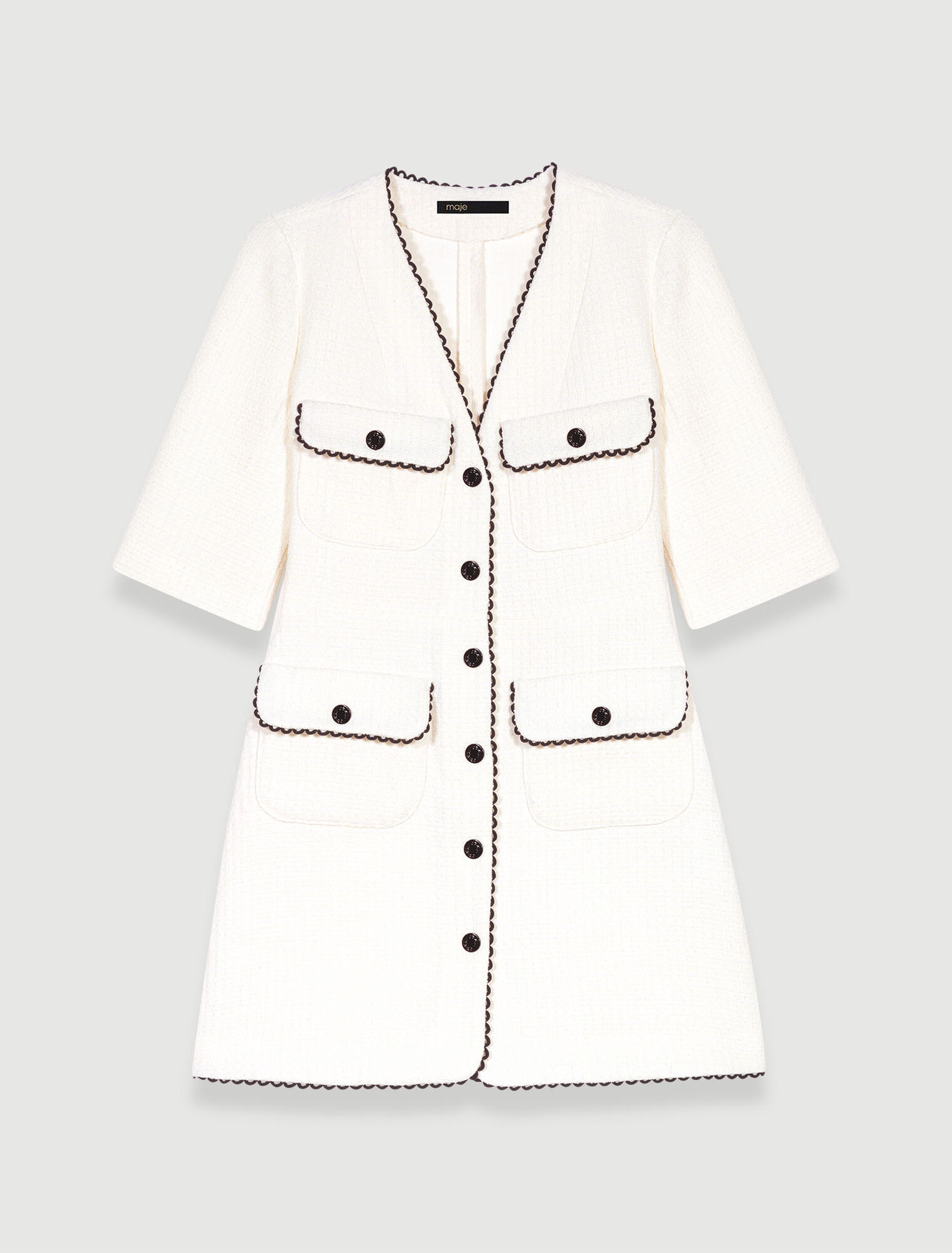 Buttoned dress