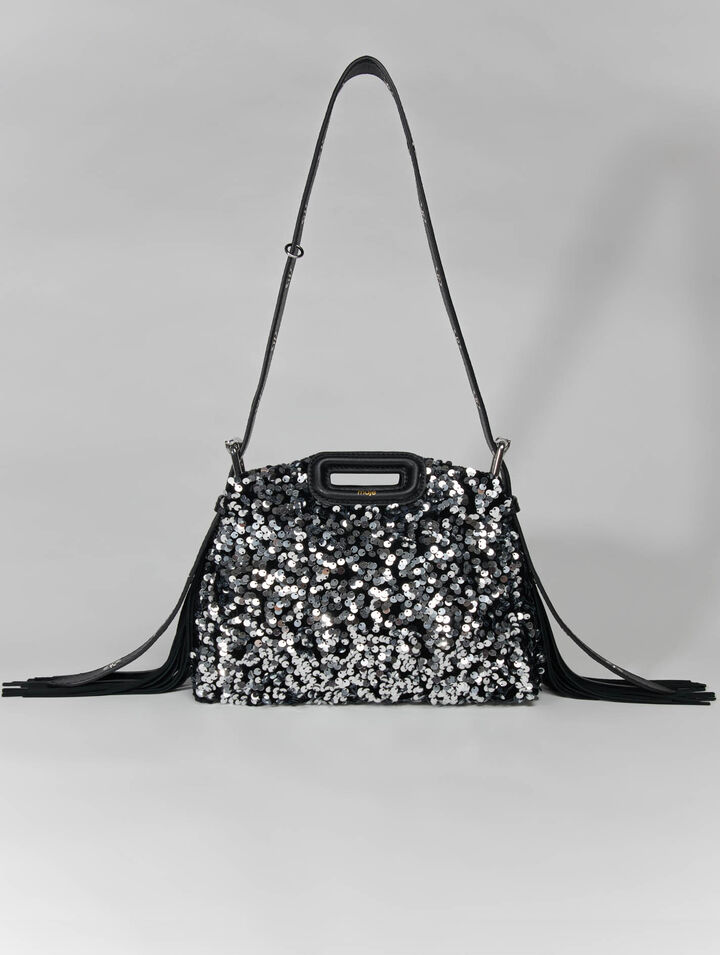 Sequin mini Miss M bag