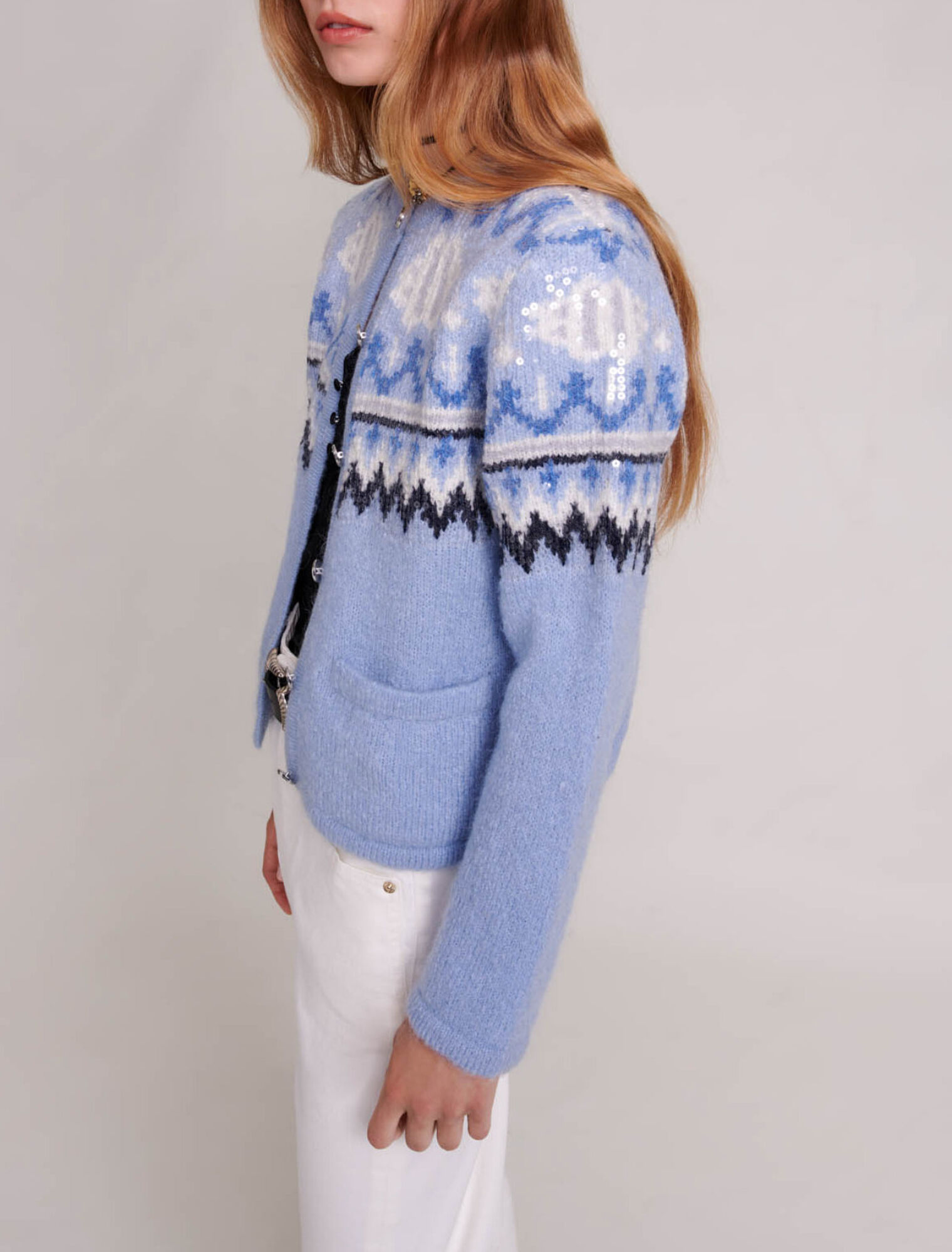 Knit cardigan