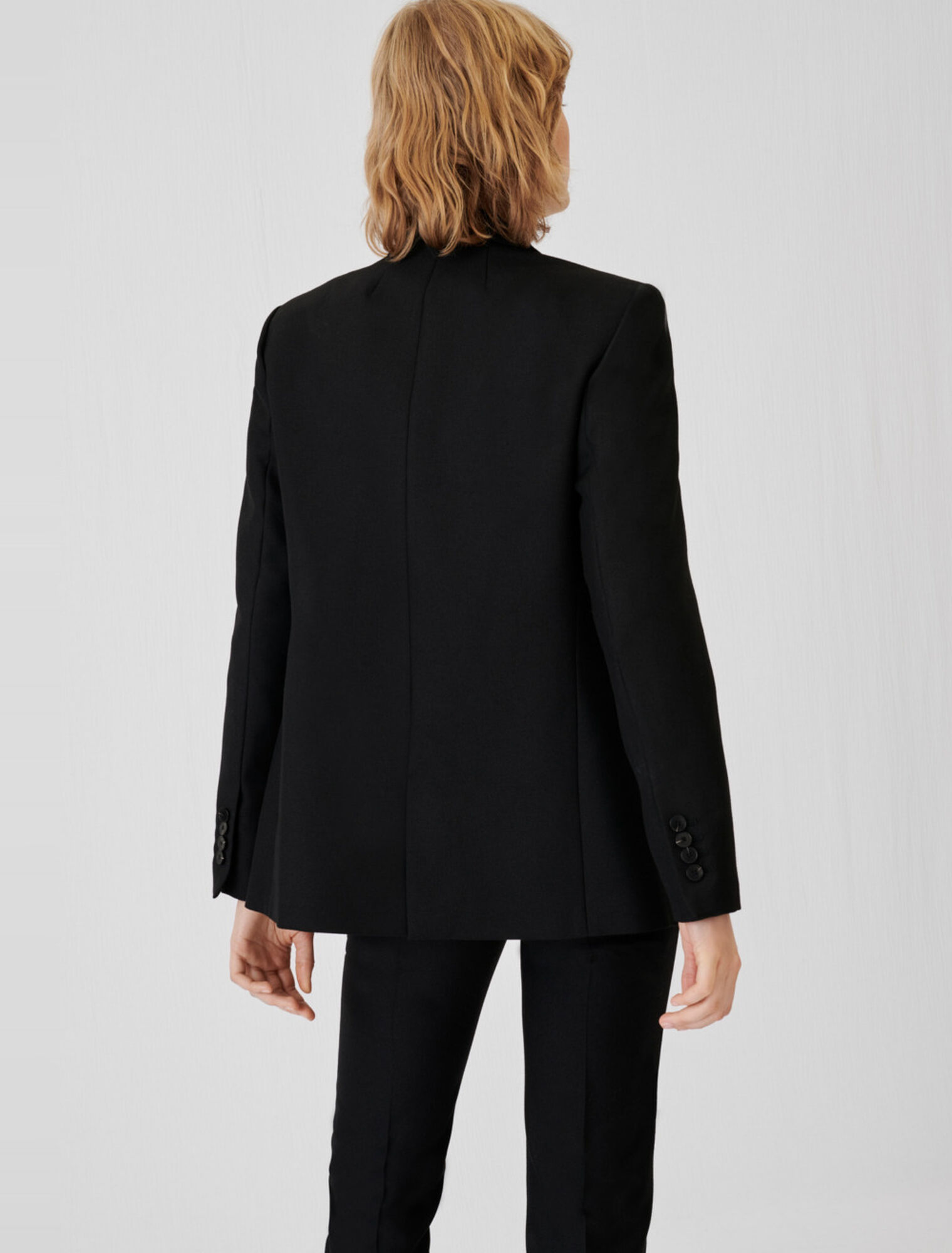 Black suit jacket