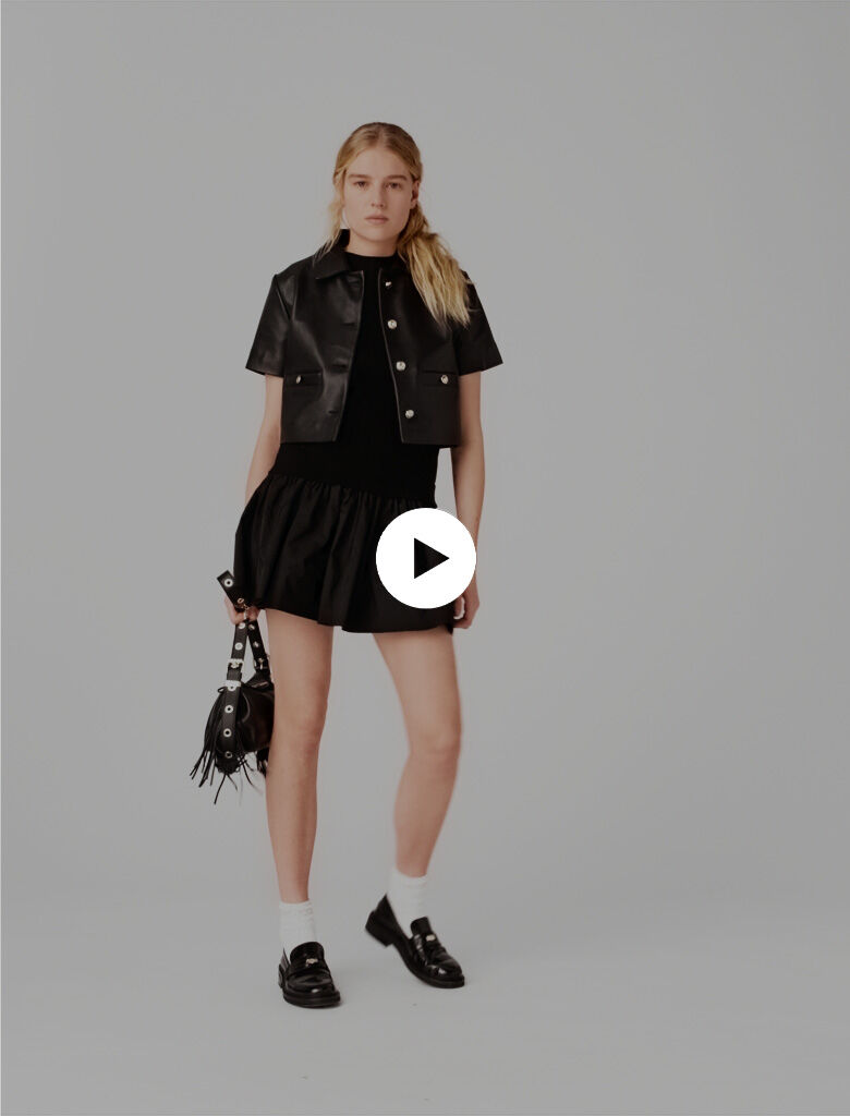 MＫT　レディース　BLK M Chelsea Large Top Handle Nylon Shoulder Bag in Black | MZ Wallace