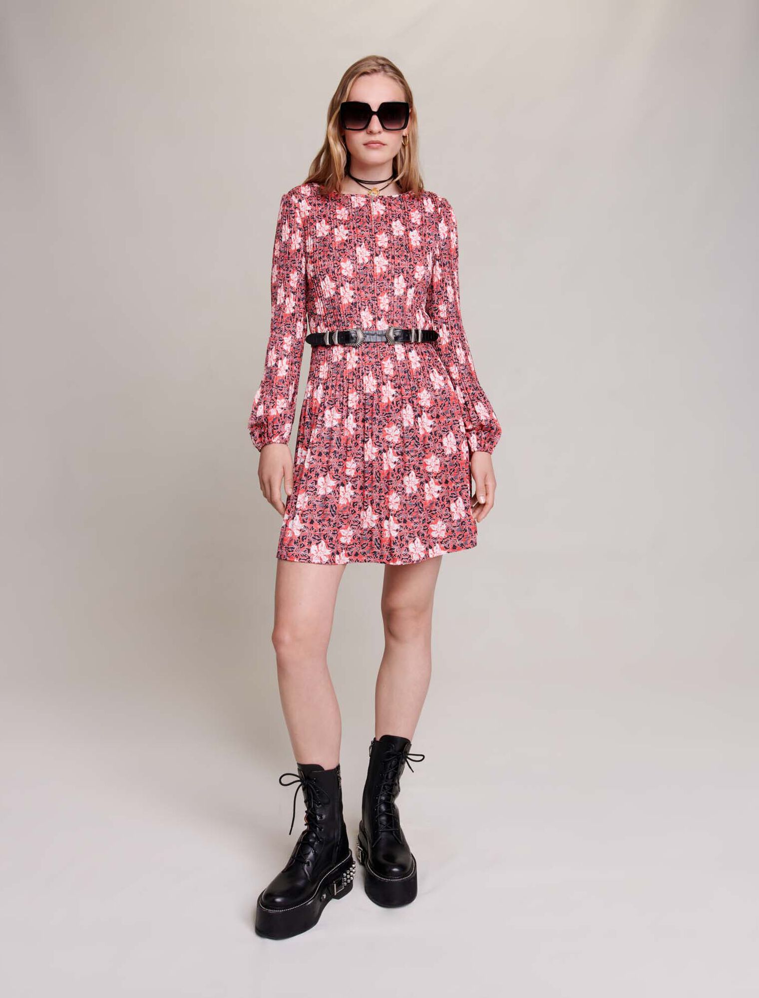 Short floral dress