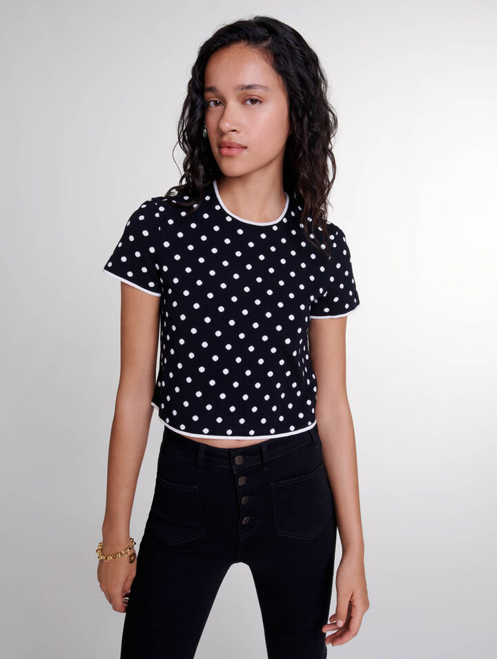 Fancy knit top 