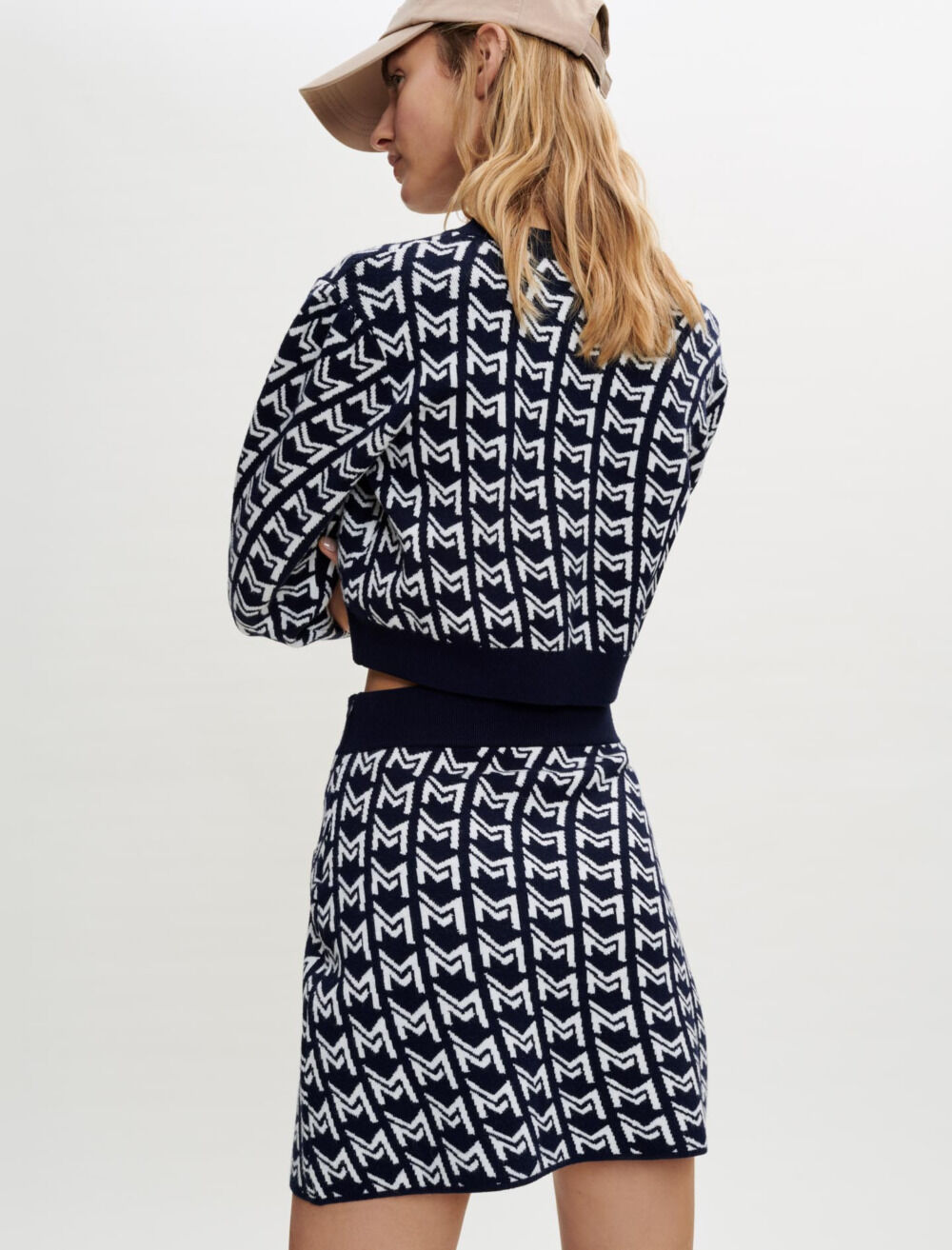 スカート acka jacquard knit skirt Jacquard knit skirt | Gaudì