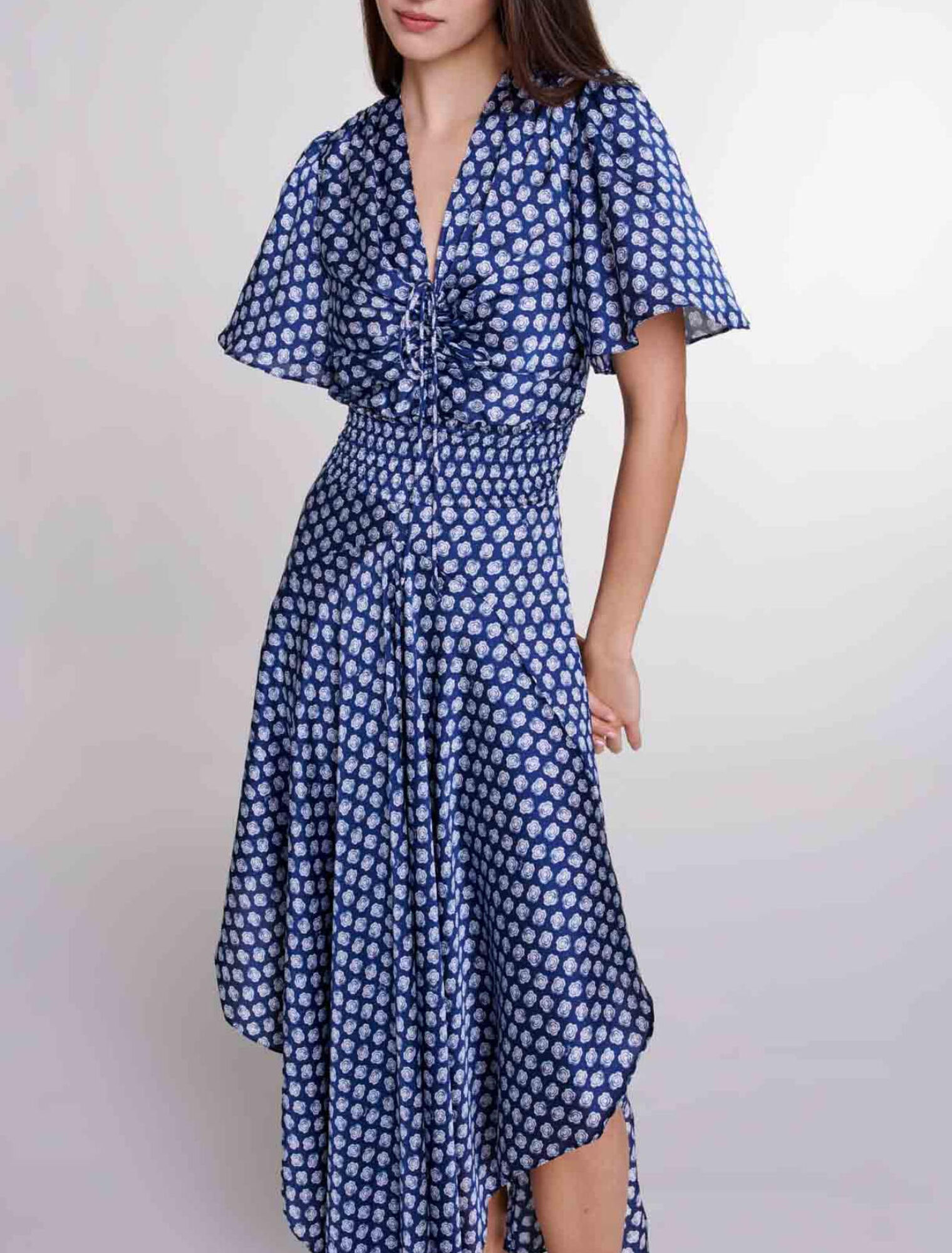 Patterned maxi dress