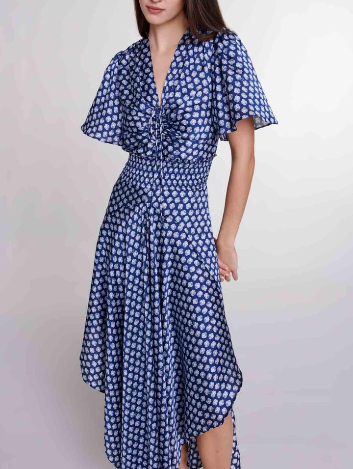 Patterned maxi dress