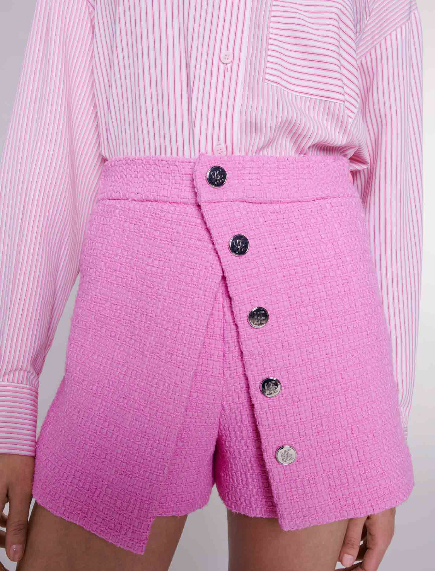 Panelled tweed shorts Panelled tweed shorts