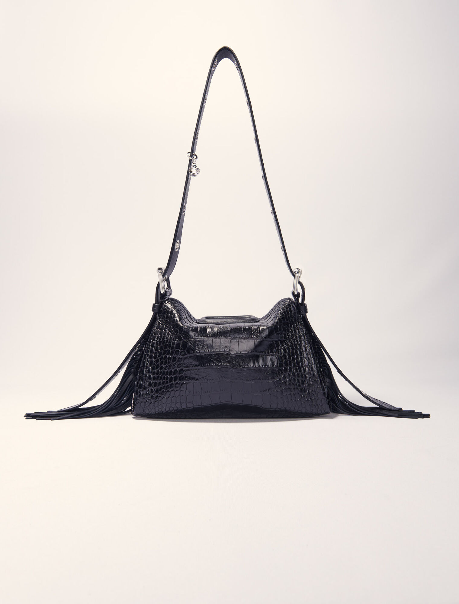 Miss M Mini embossed leather bag