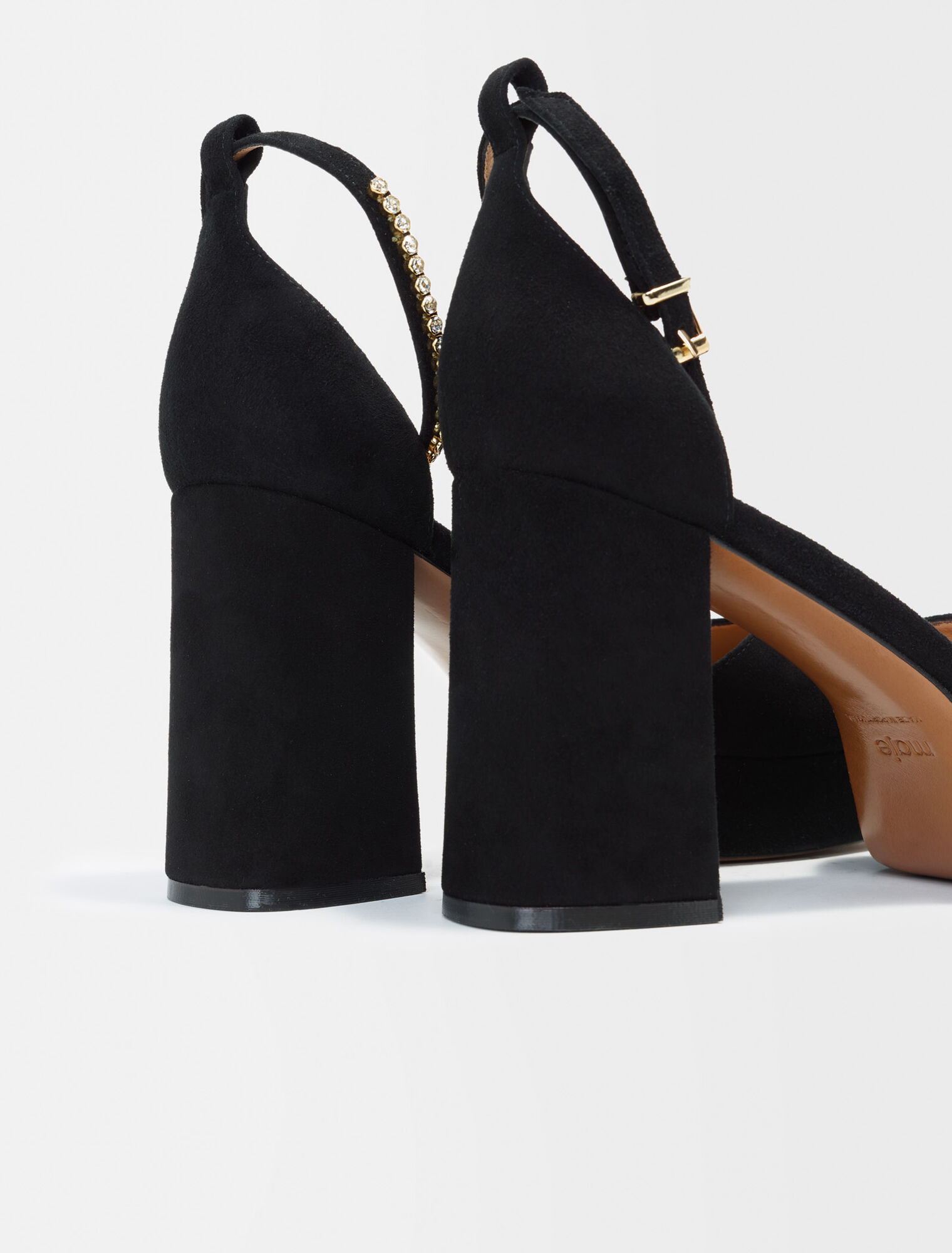 High-heeled sandals