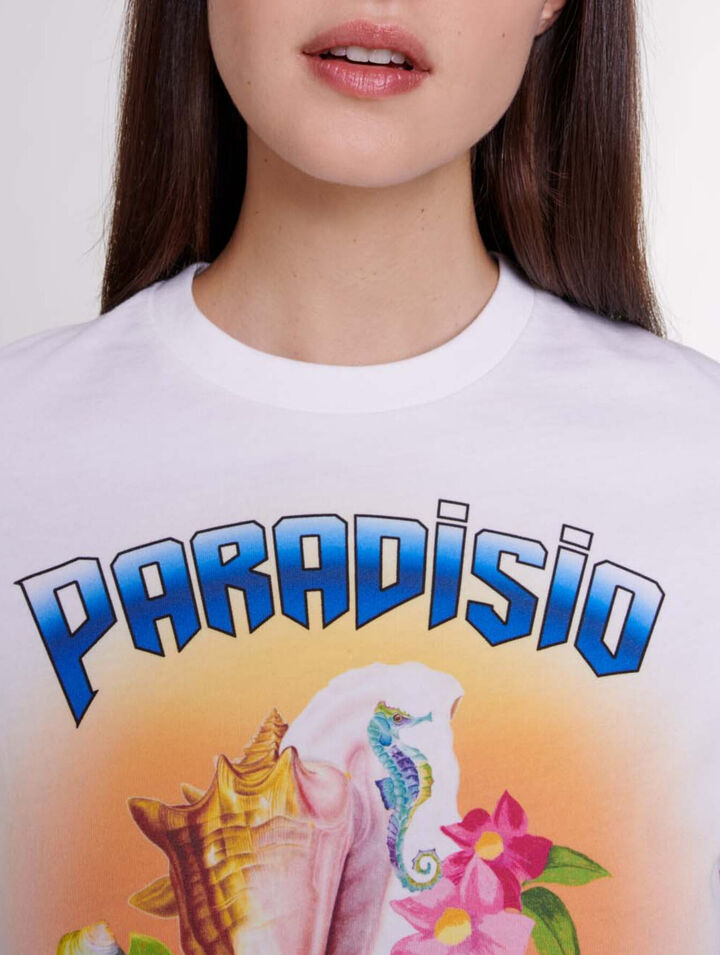 Paradisio printed t-shirt