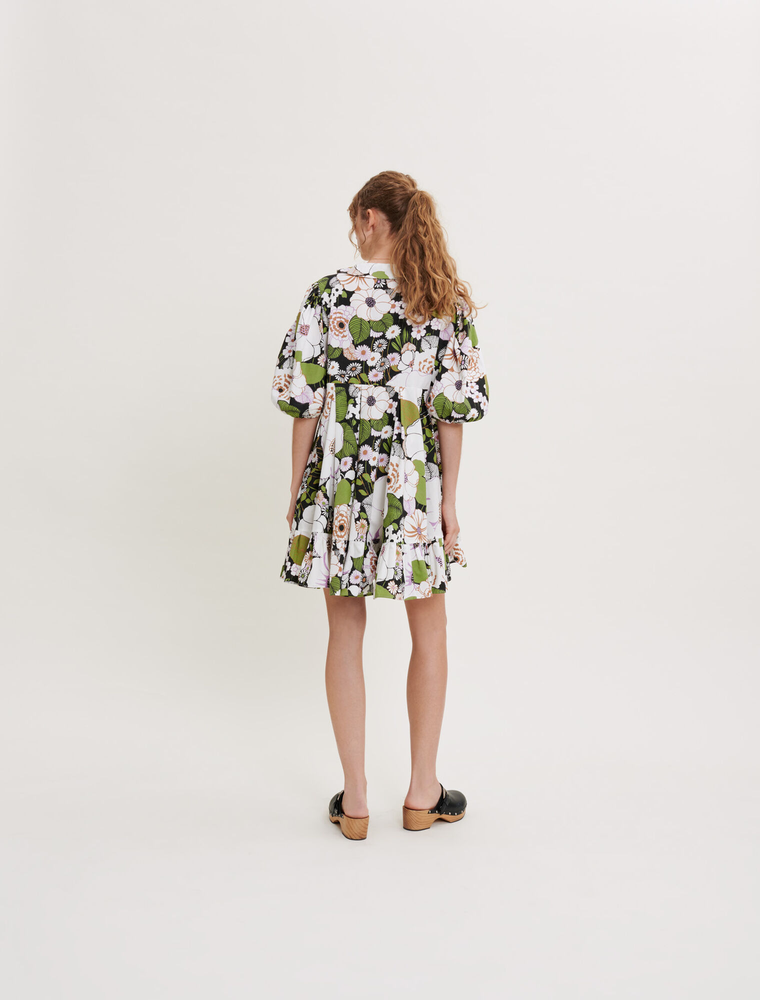 70s Floral print dress