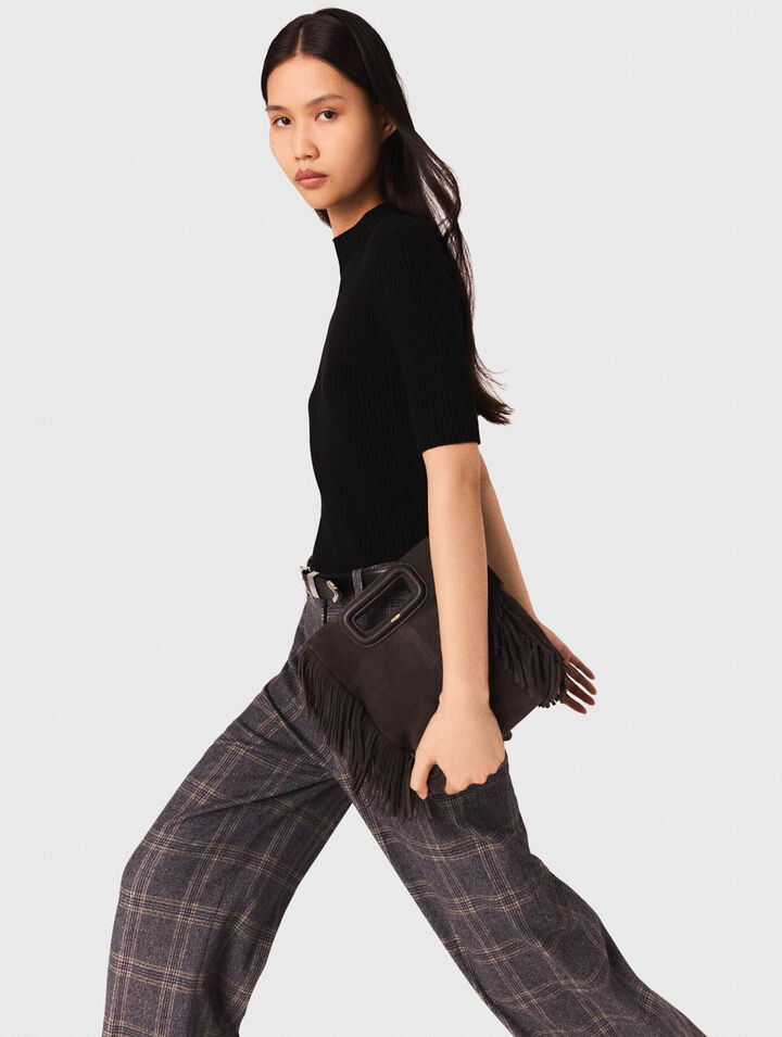 Rib knit top