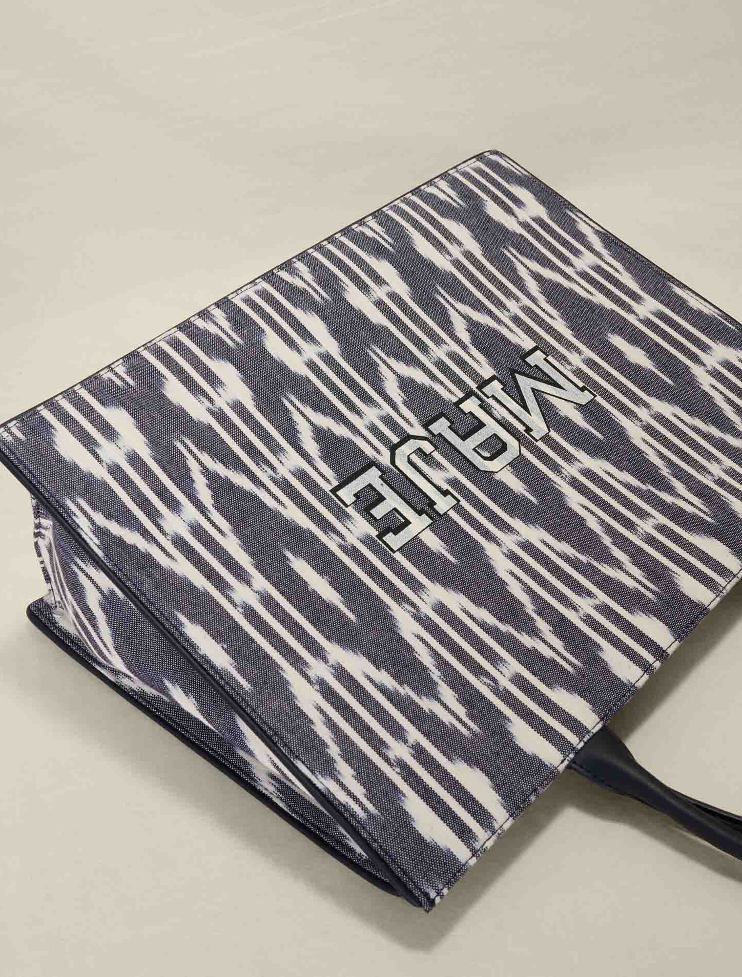 Tie&dye canvas tote bag