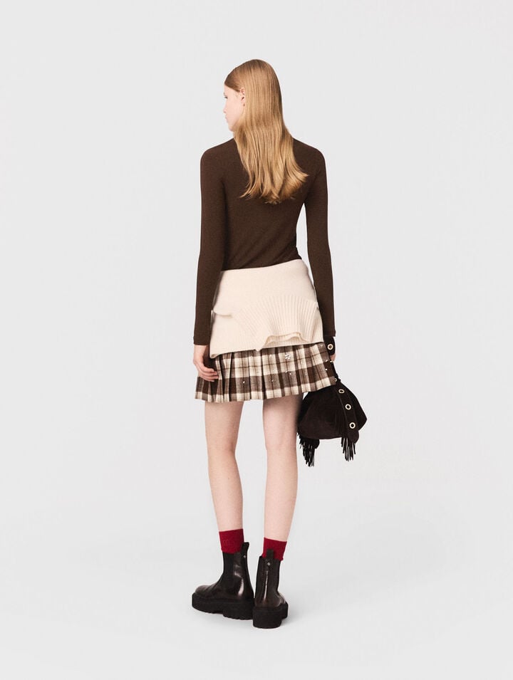 Roll neck T-shirt