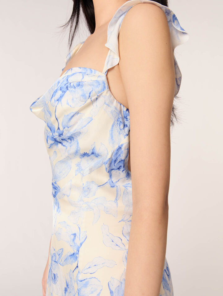 Mini patterned dress