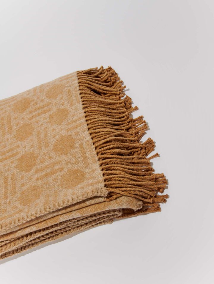 Maje Clover poncho