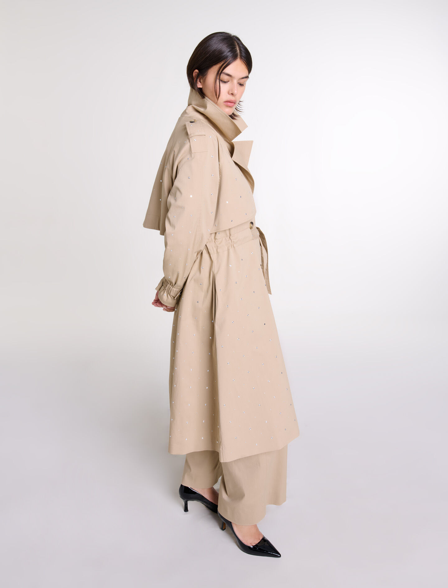 Her lip to - herlipto Belted Dress Trench Coatトレンチコート