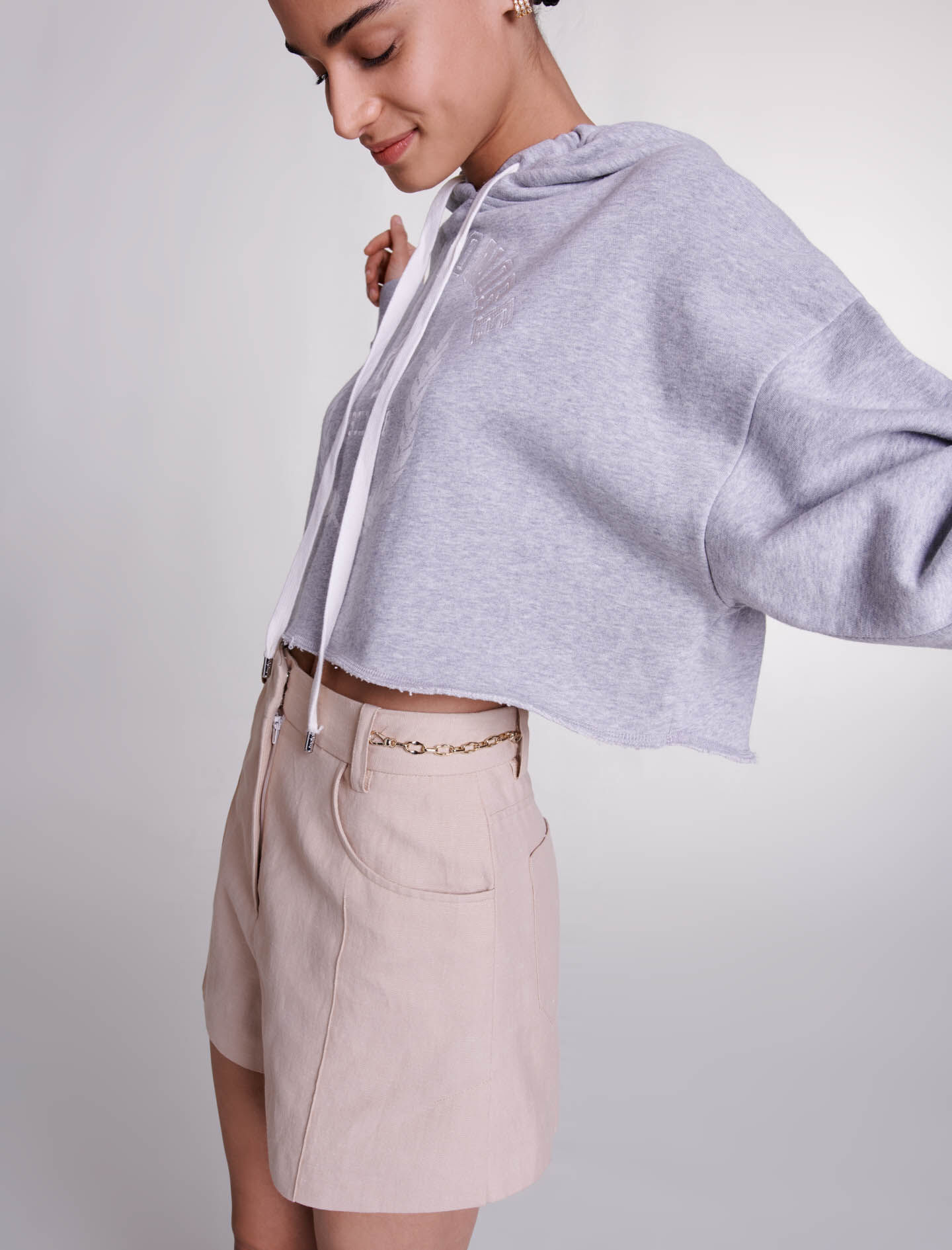 Linen shorts