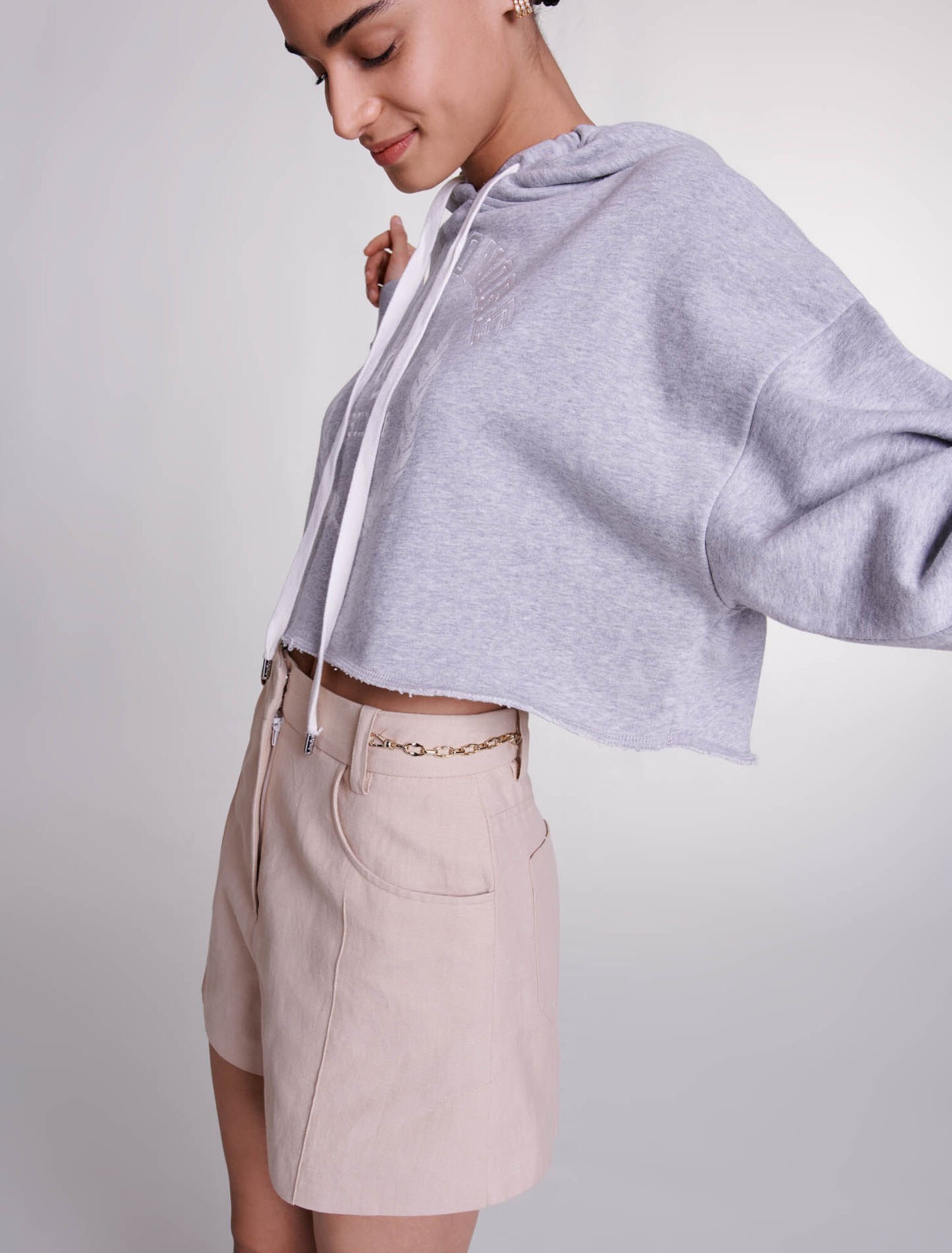 Linen shorts