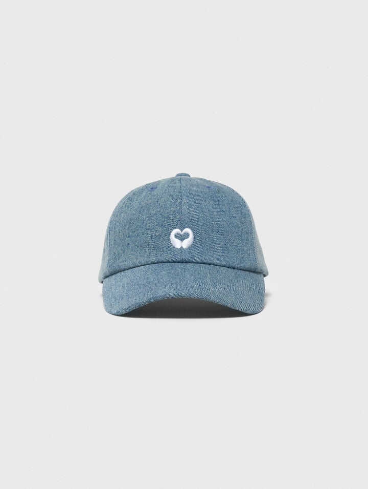 Denim cap