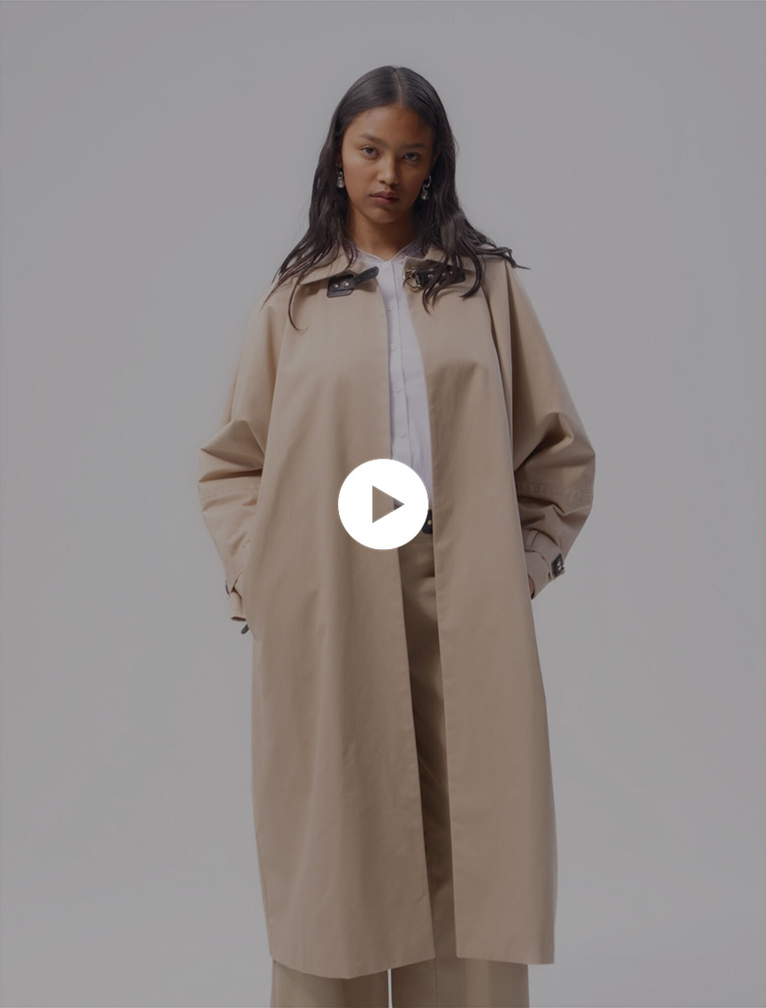 Long trench coat