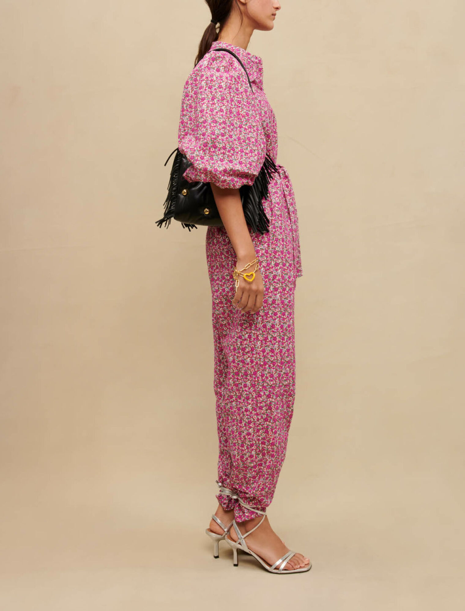 Floral printed jumpsuit