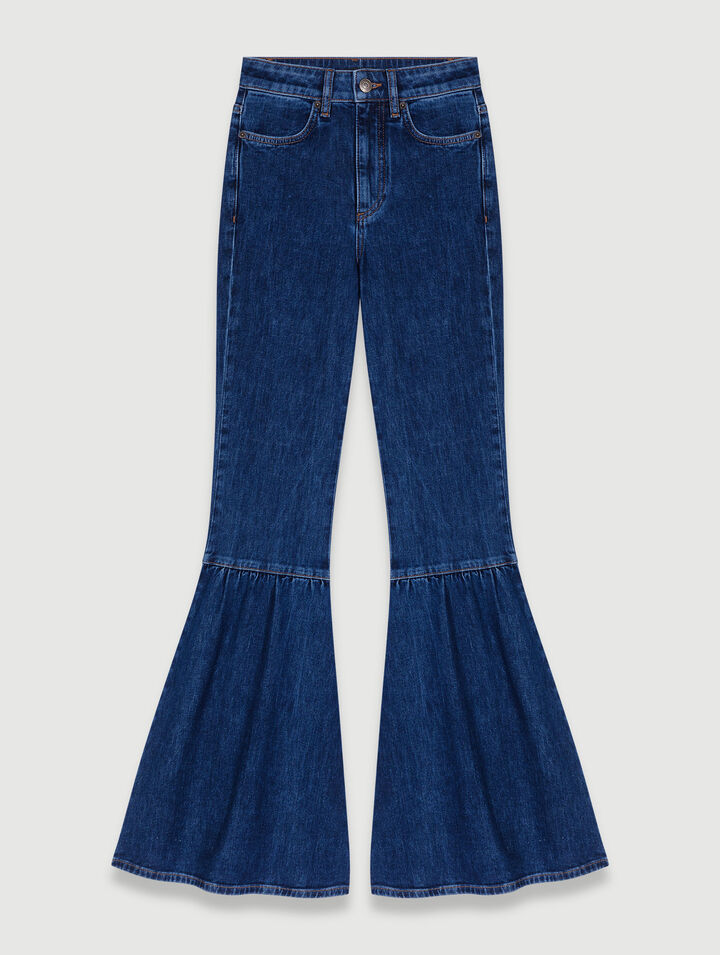 Flared jeans