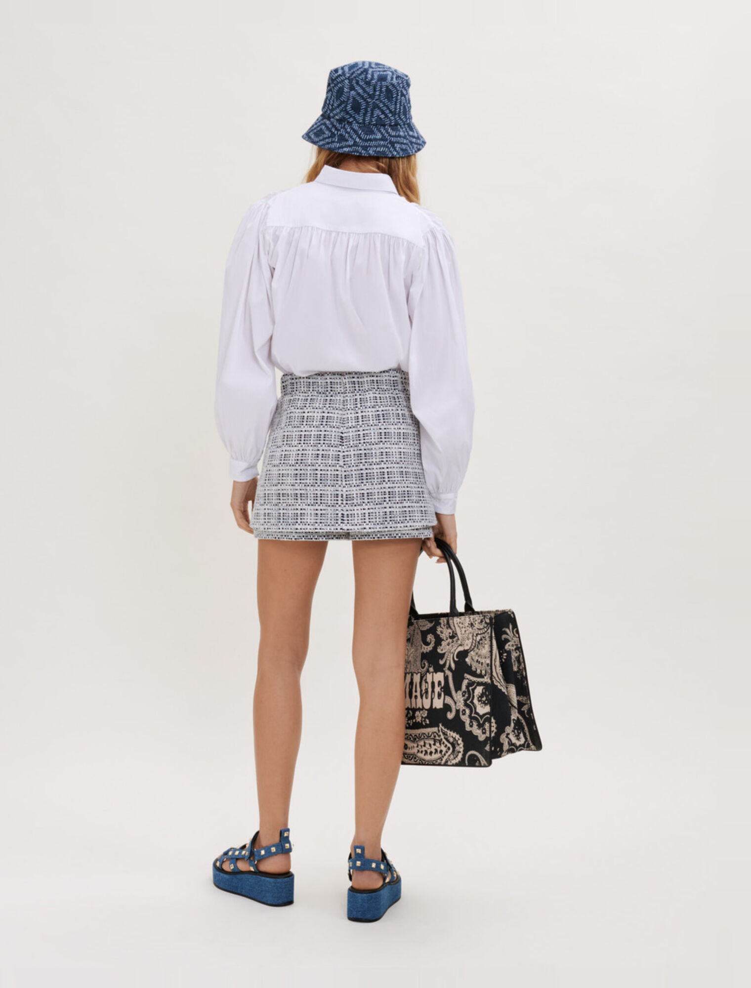 Tweed culottes 