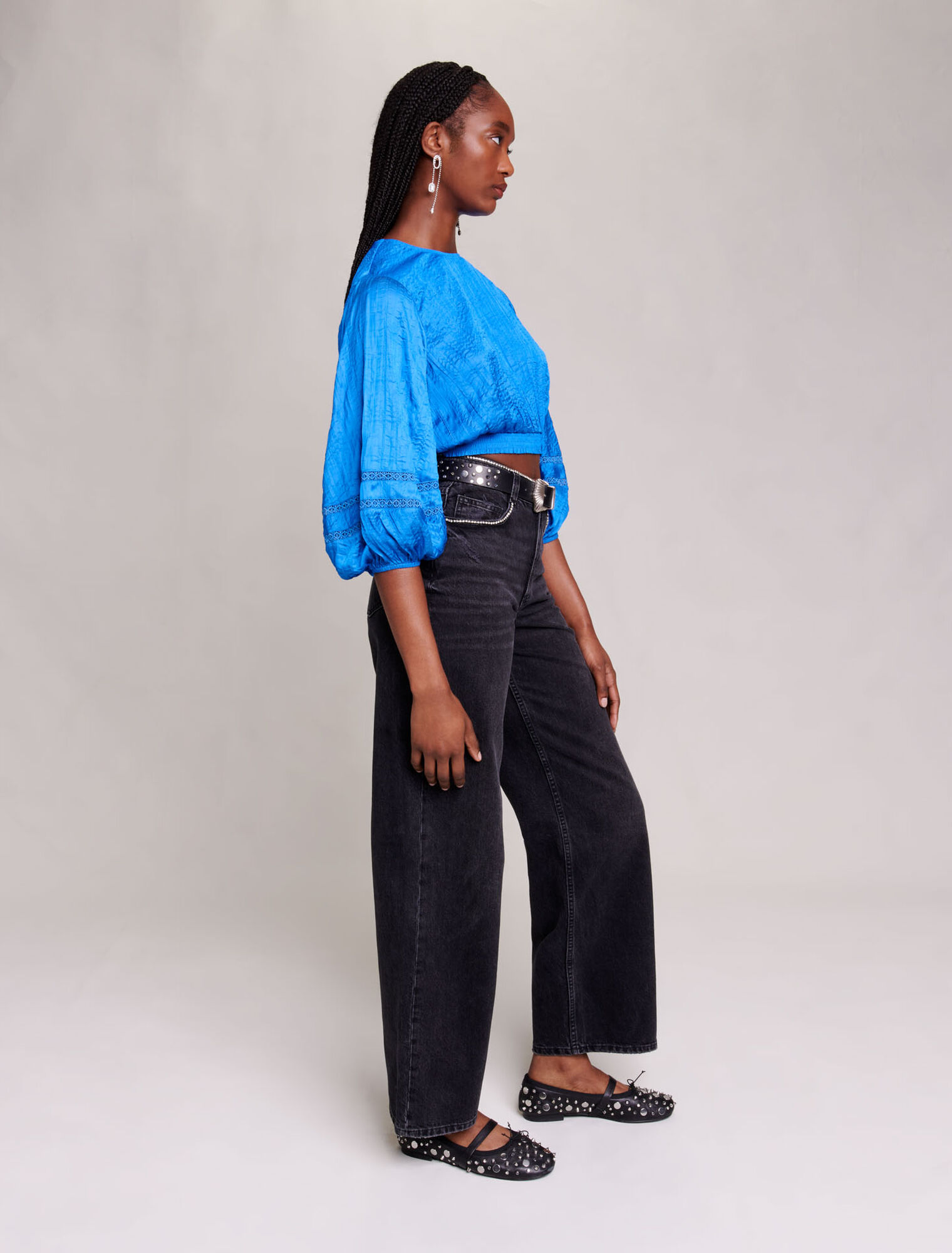 Satin top