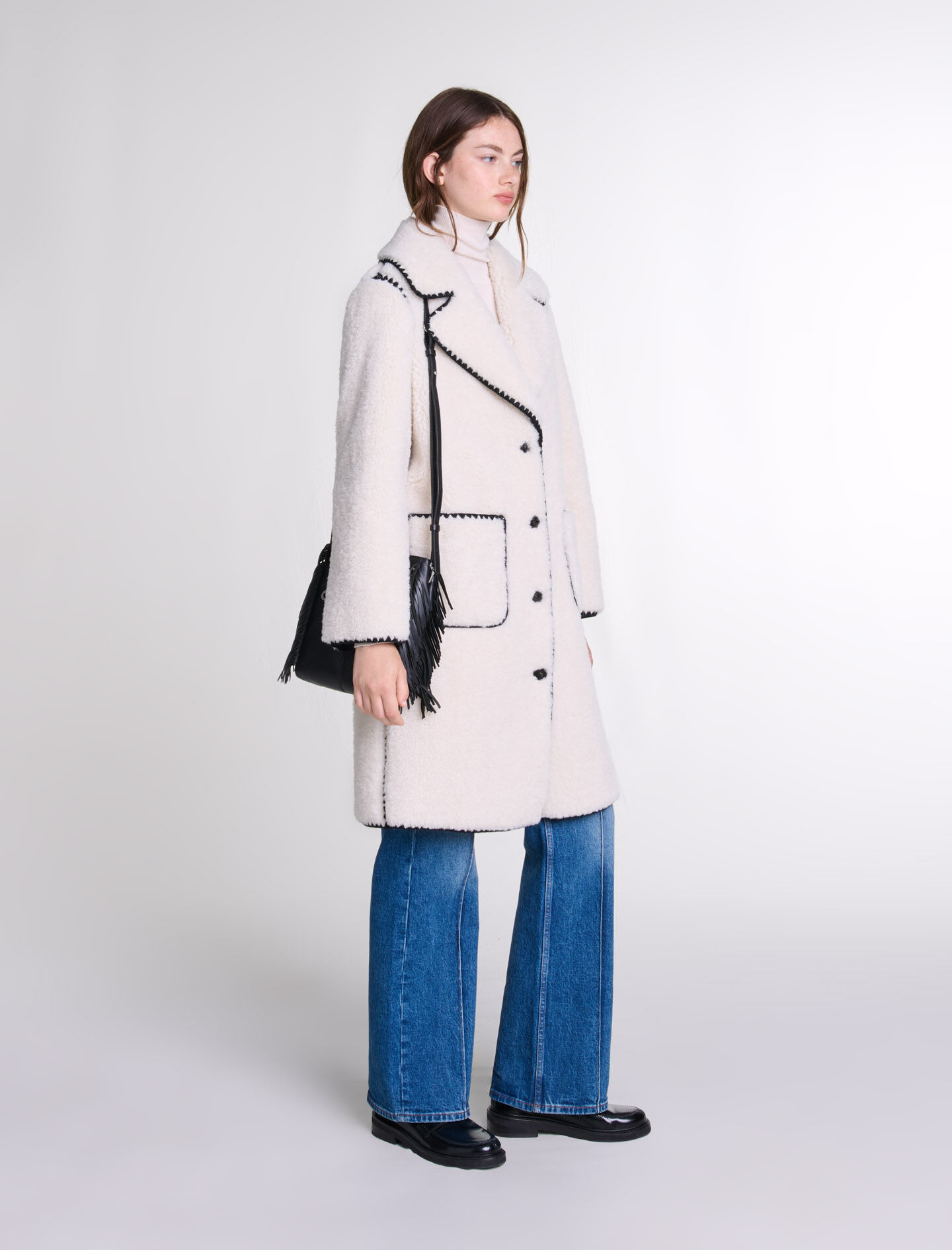 Summit Quilted Jacket: Cream