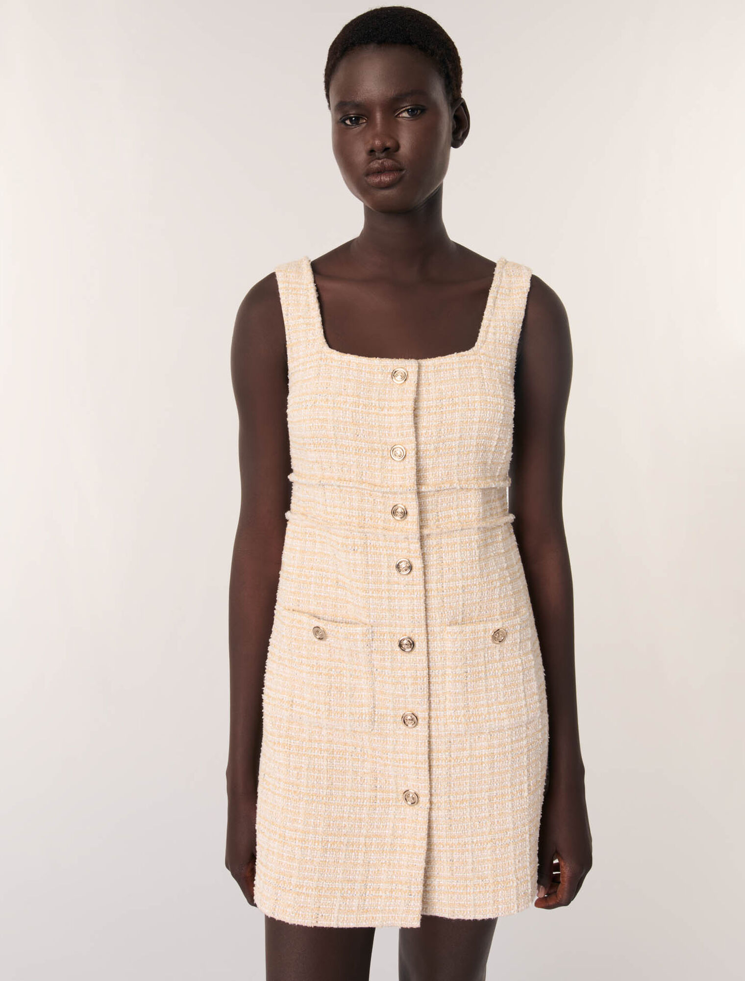 Mini tweed dress