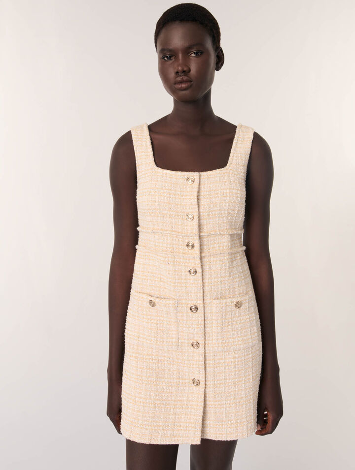 Mini tweed dress