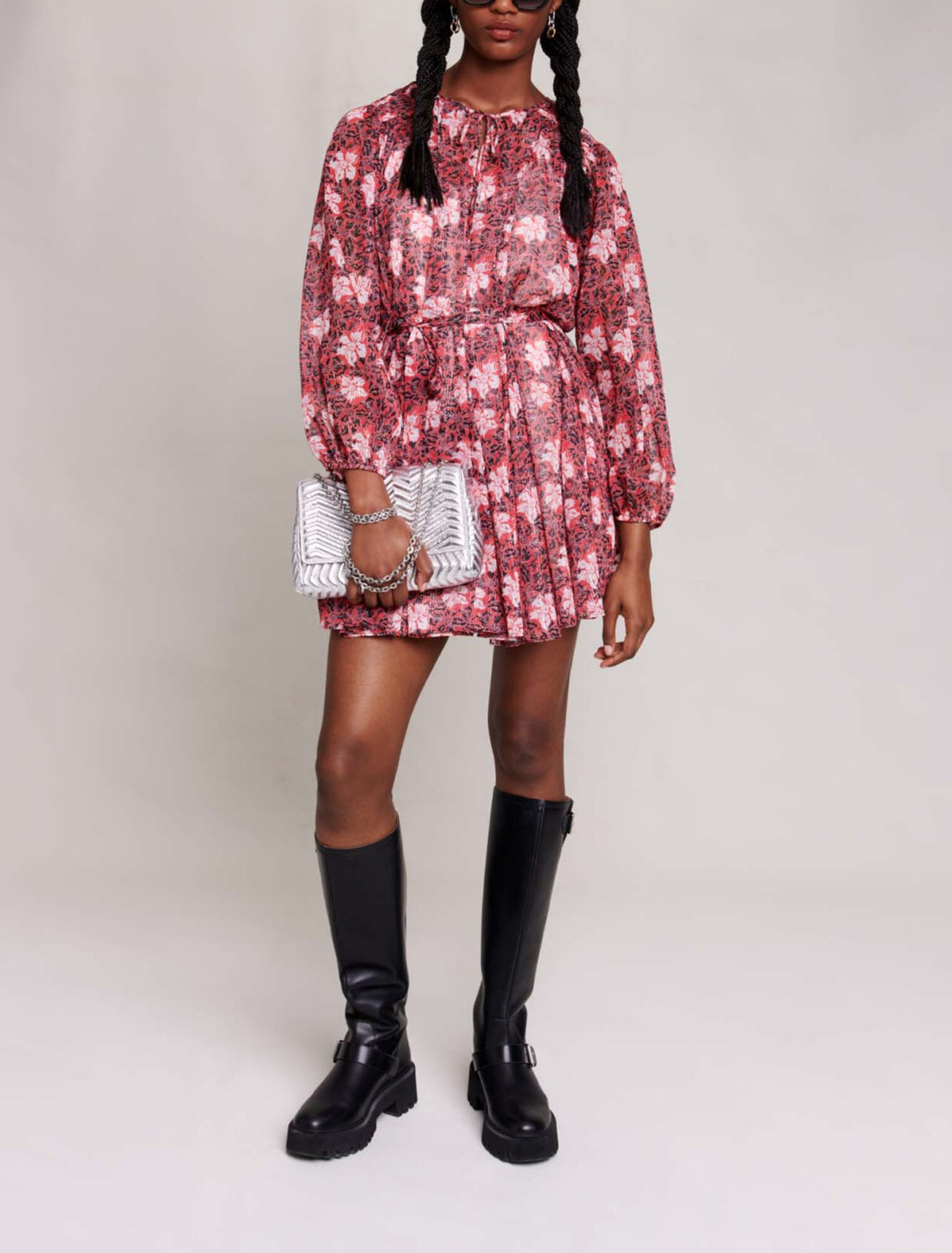 Short floral dress