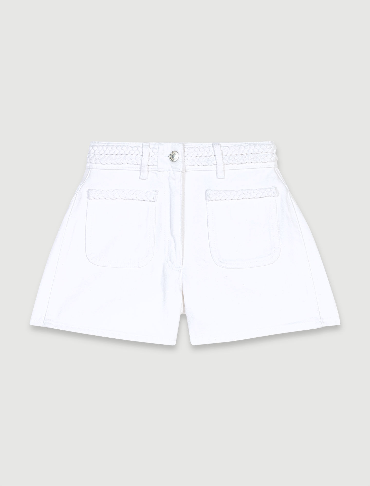 ショートパンツ DARKPARK Women Shorts  Burmudas 412320 WTR36PFAC77 WHITE Zelia Shorts | GUESS