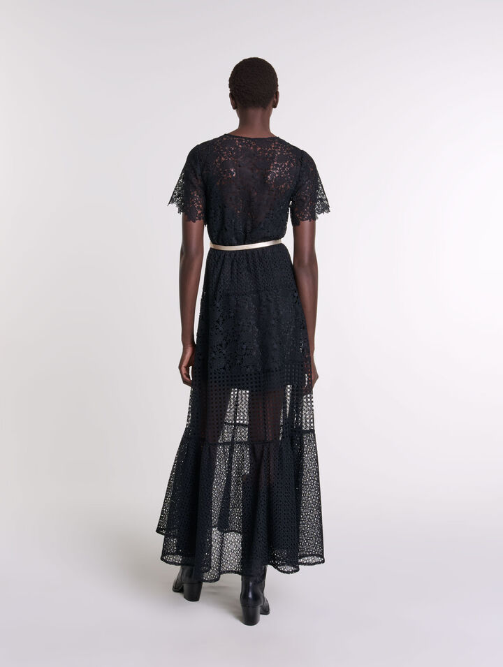 Lace maxi dress