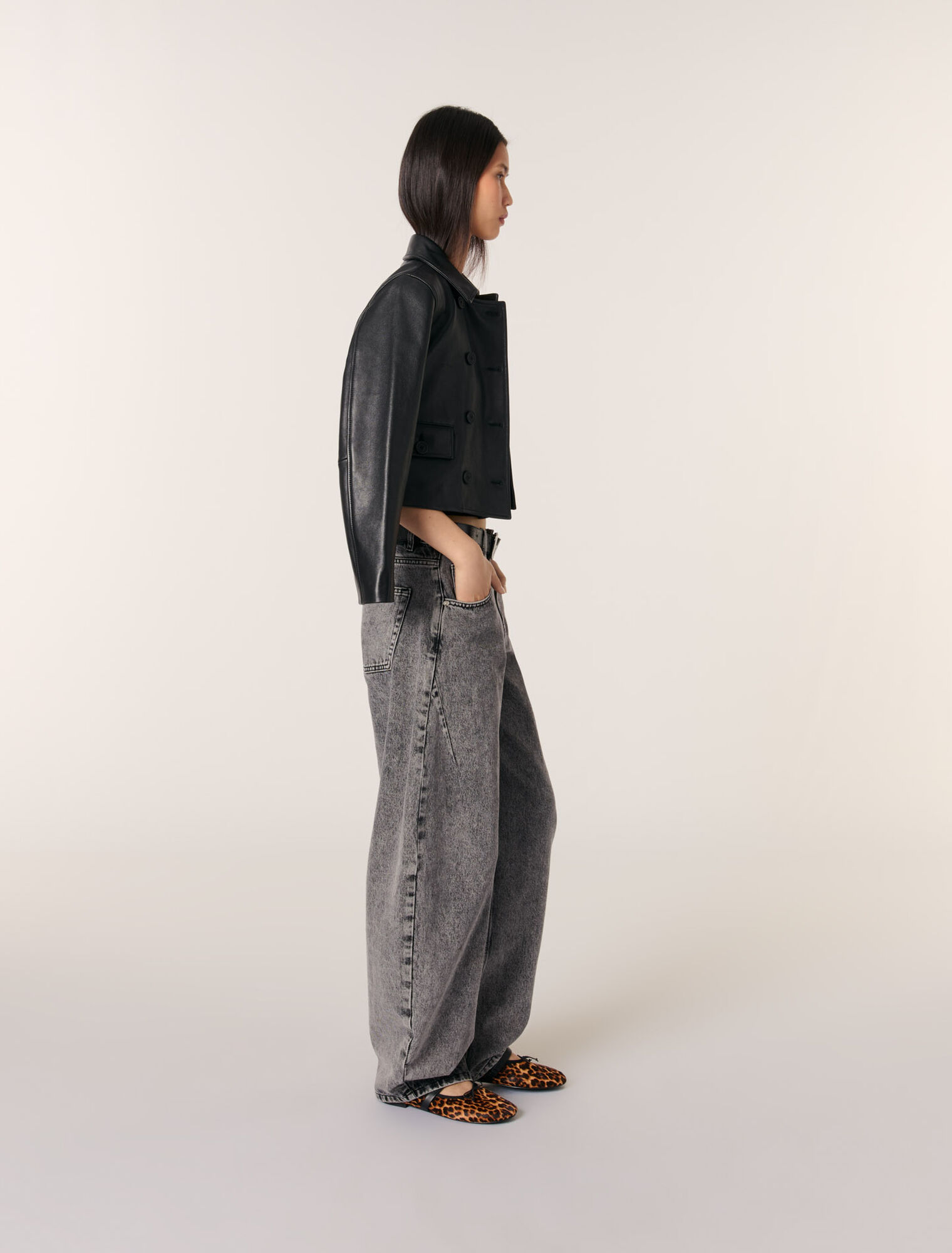 Oversized balloon jean