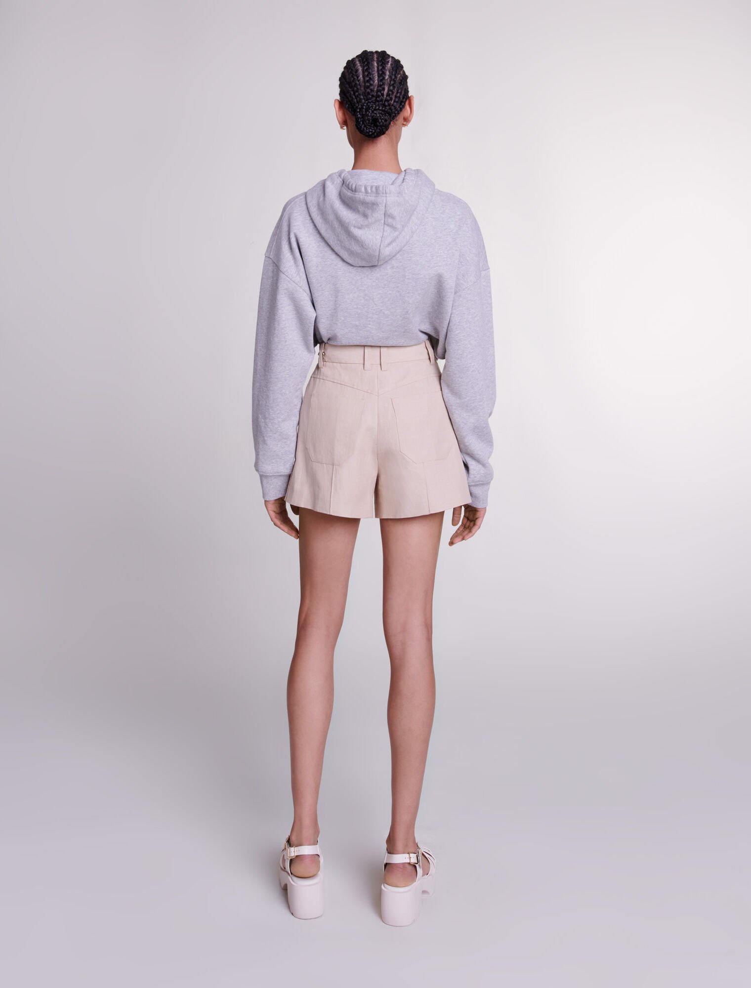 Linen shorts