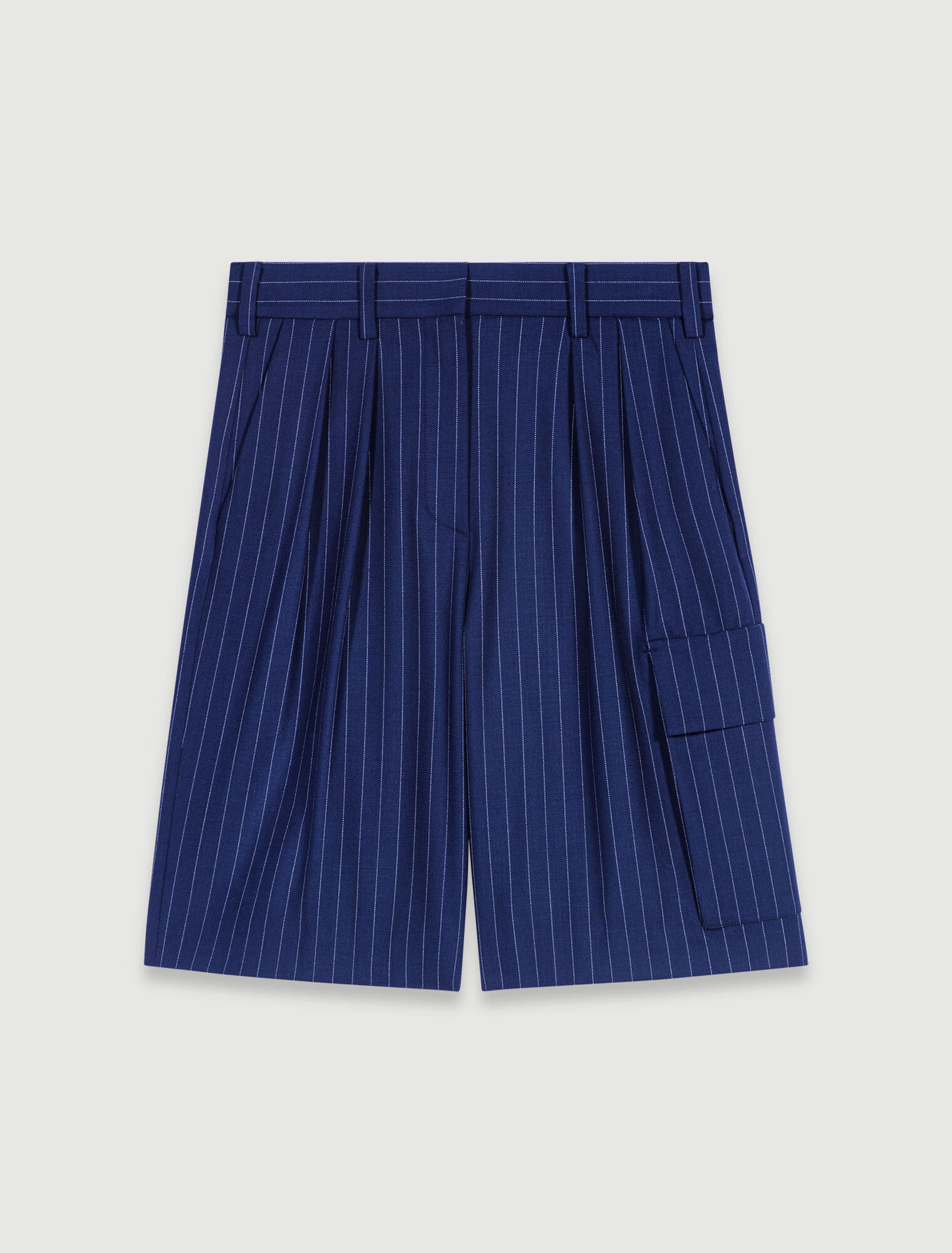 Striped Bermuda shorts 