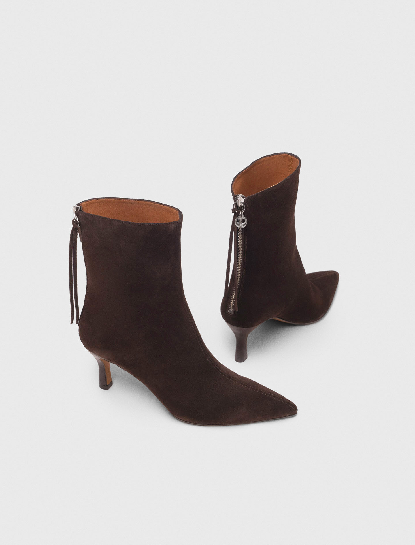 Zipped Ankle Boots