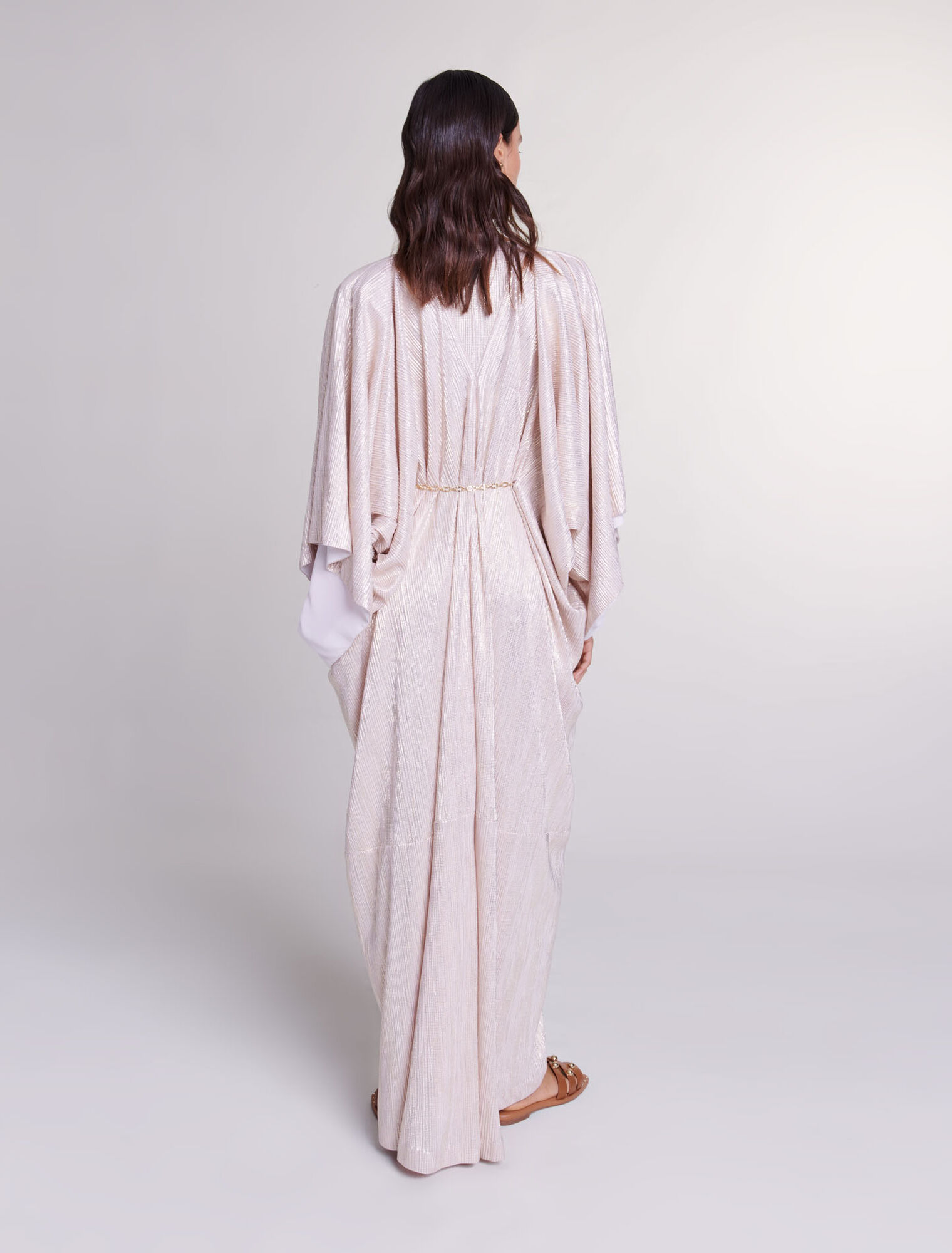 Belted maxi dress