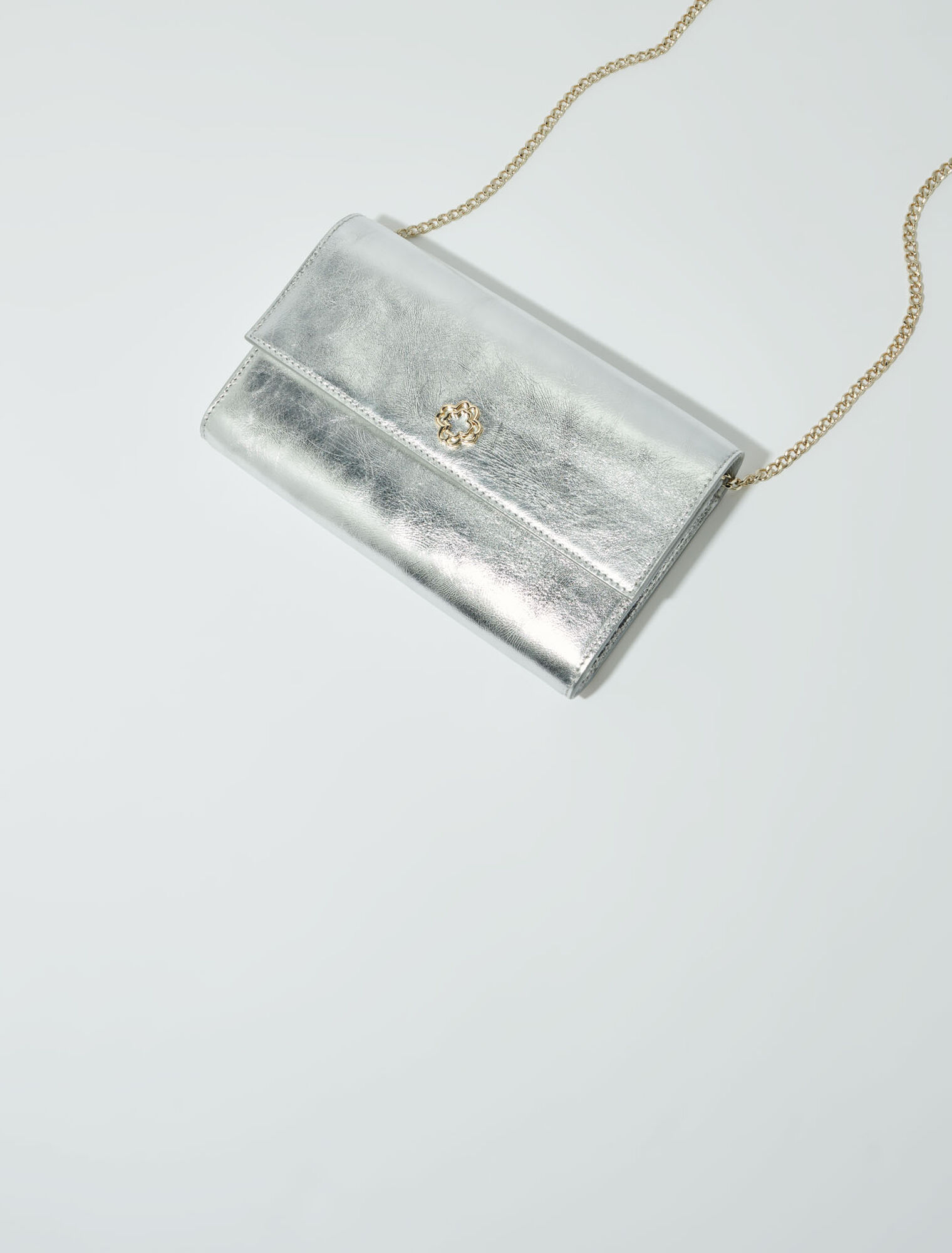 Metallic wallet bag