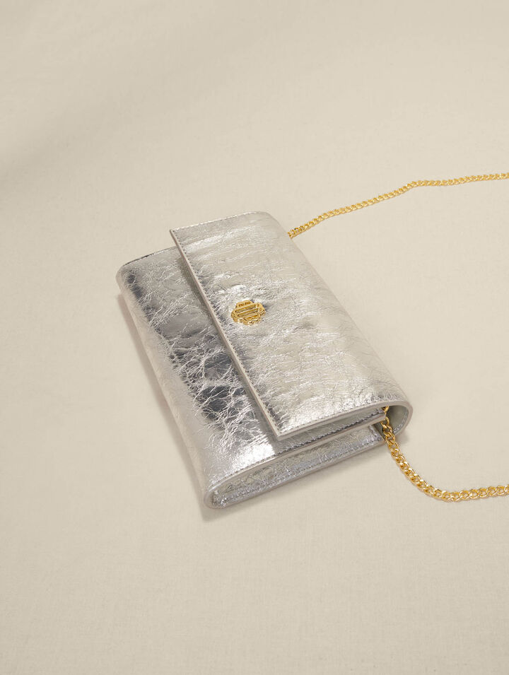 Metallic wallet bag