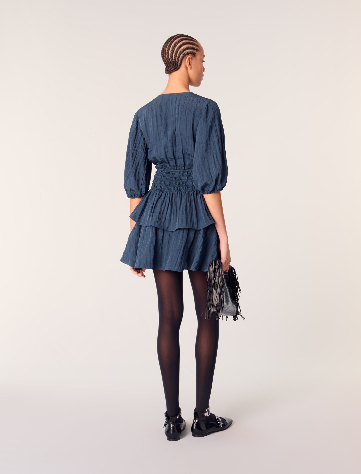 ワンピース misha&puff/ruffle sleeve dress Ruffle Sleeve Dress – Misha & Puff