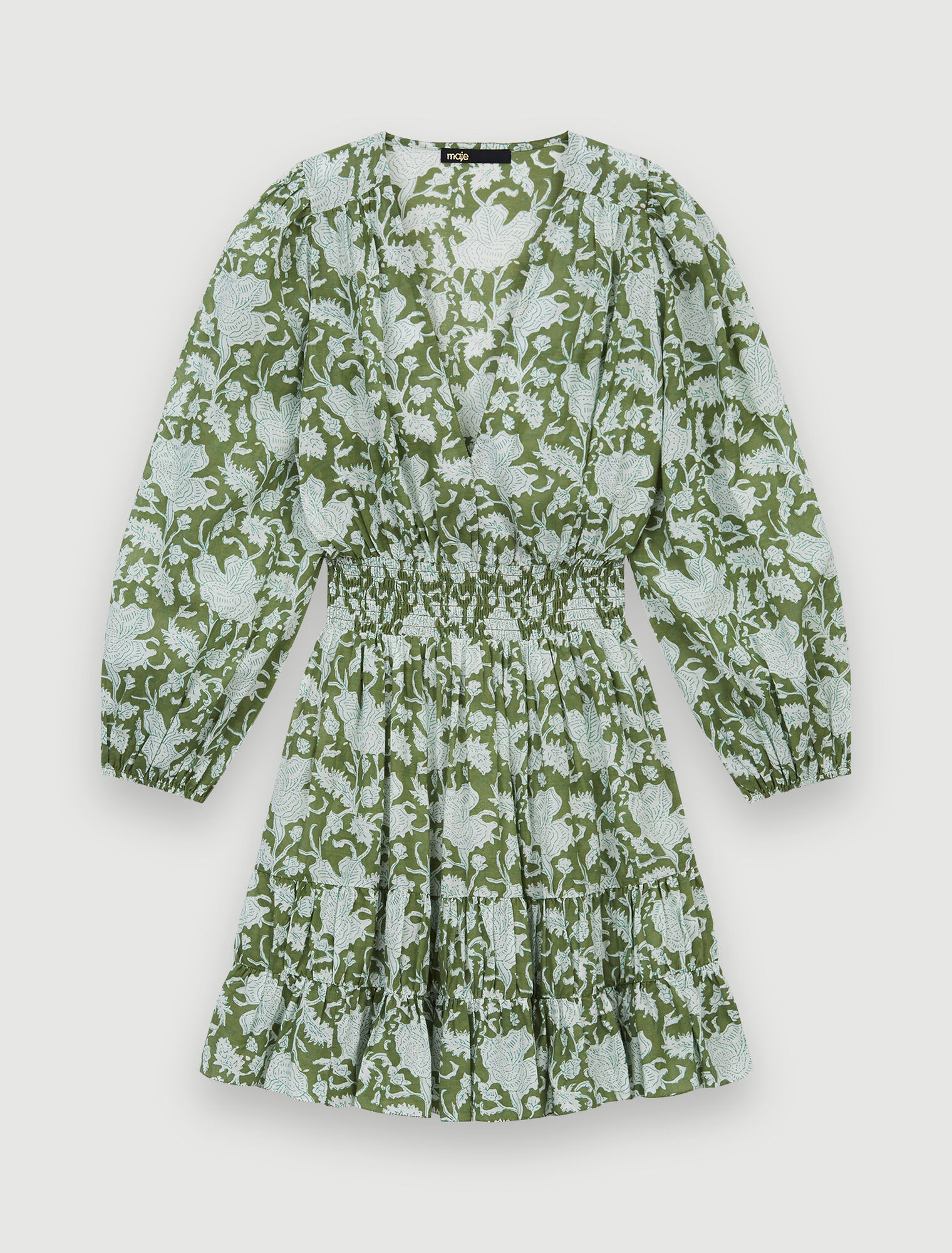 Printed cotton dress