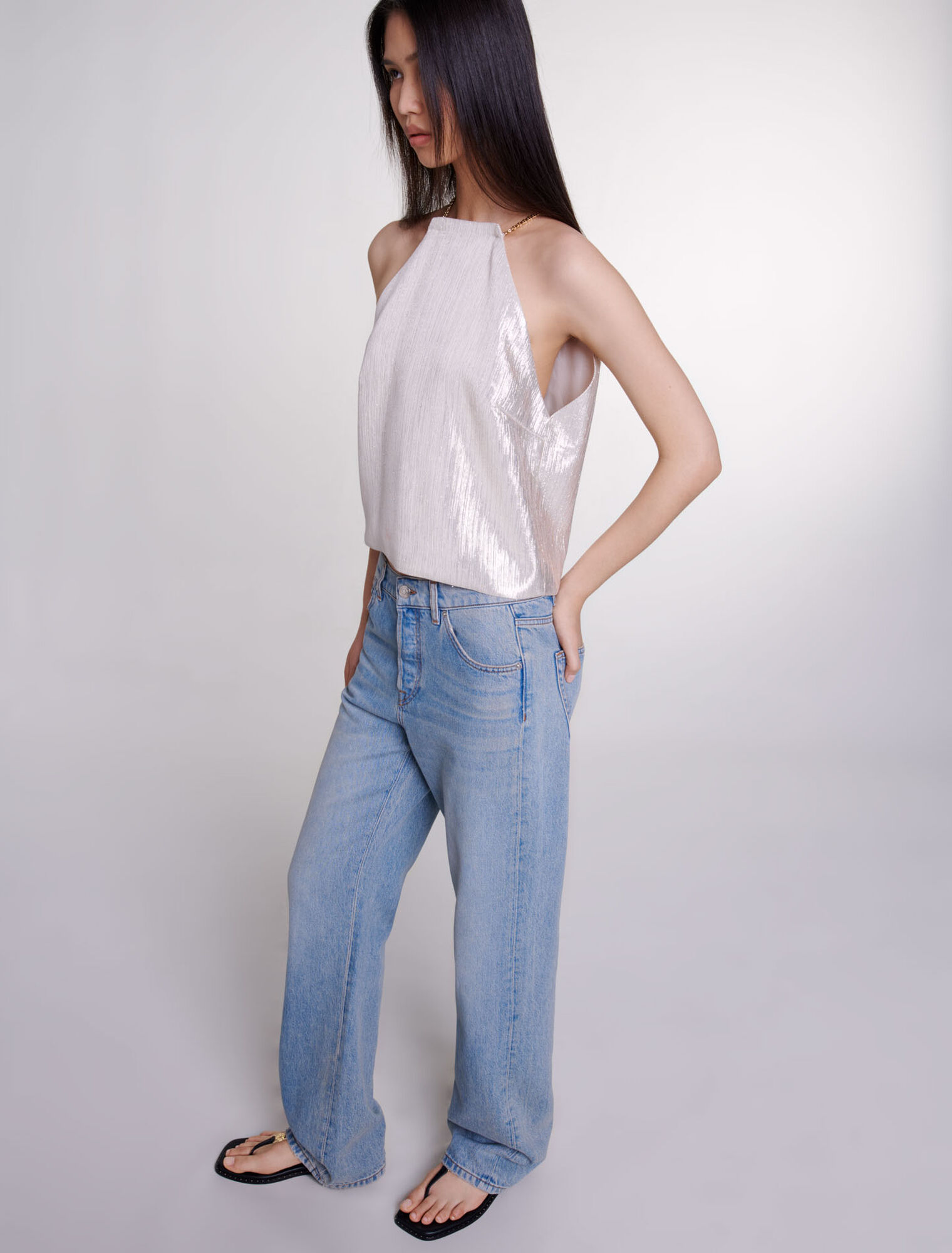 Wide-leg jeans