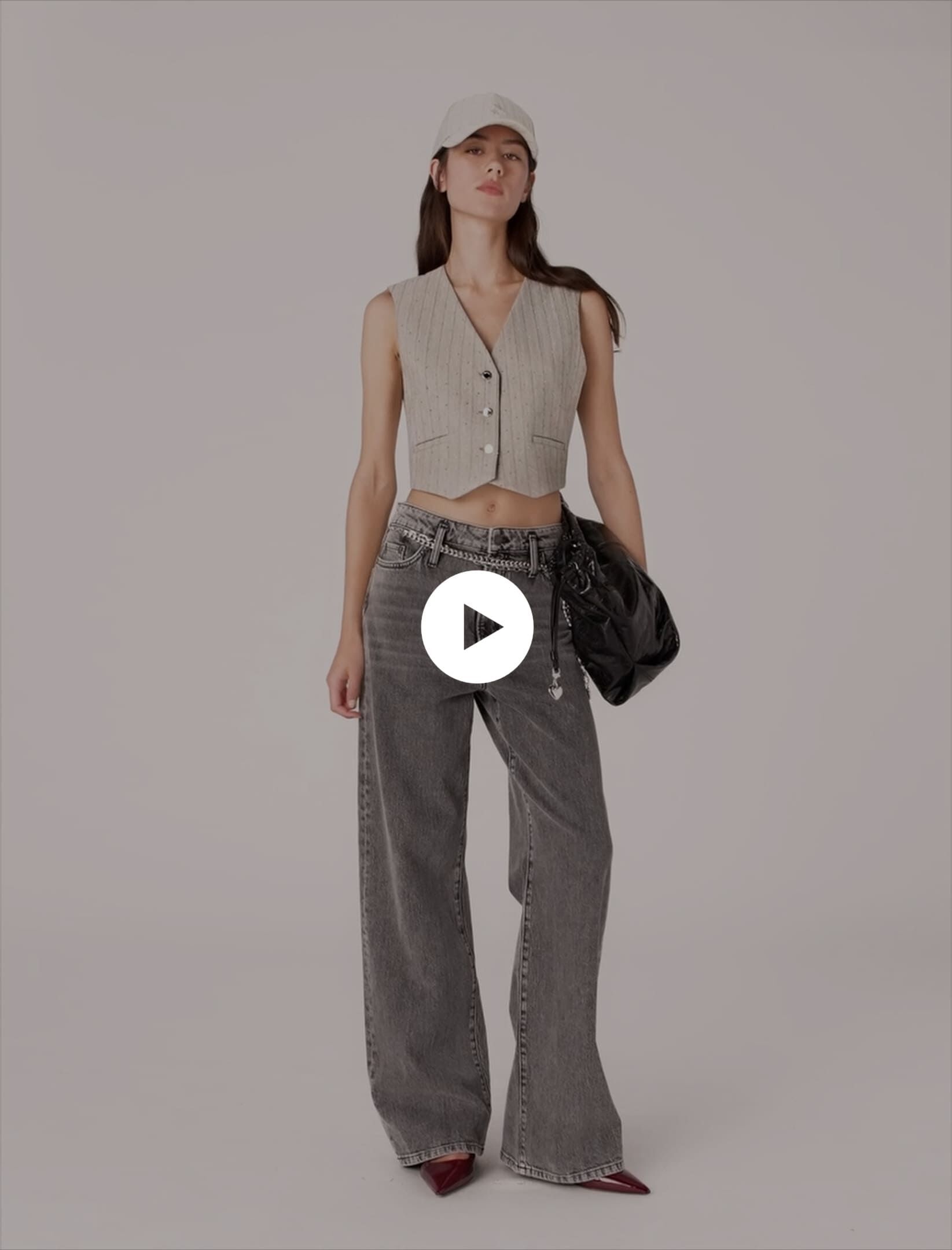 theredthread ♡ S ring tailored vest THEREDTHREAD / ザレッド