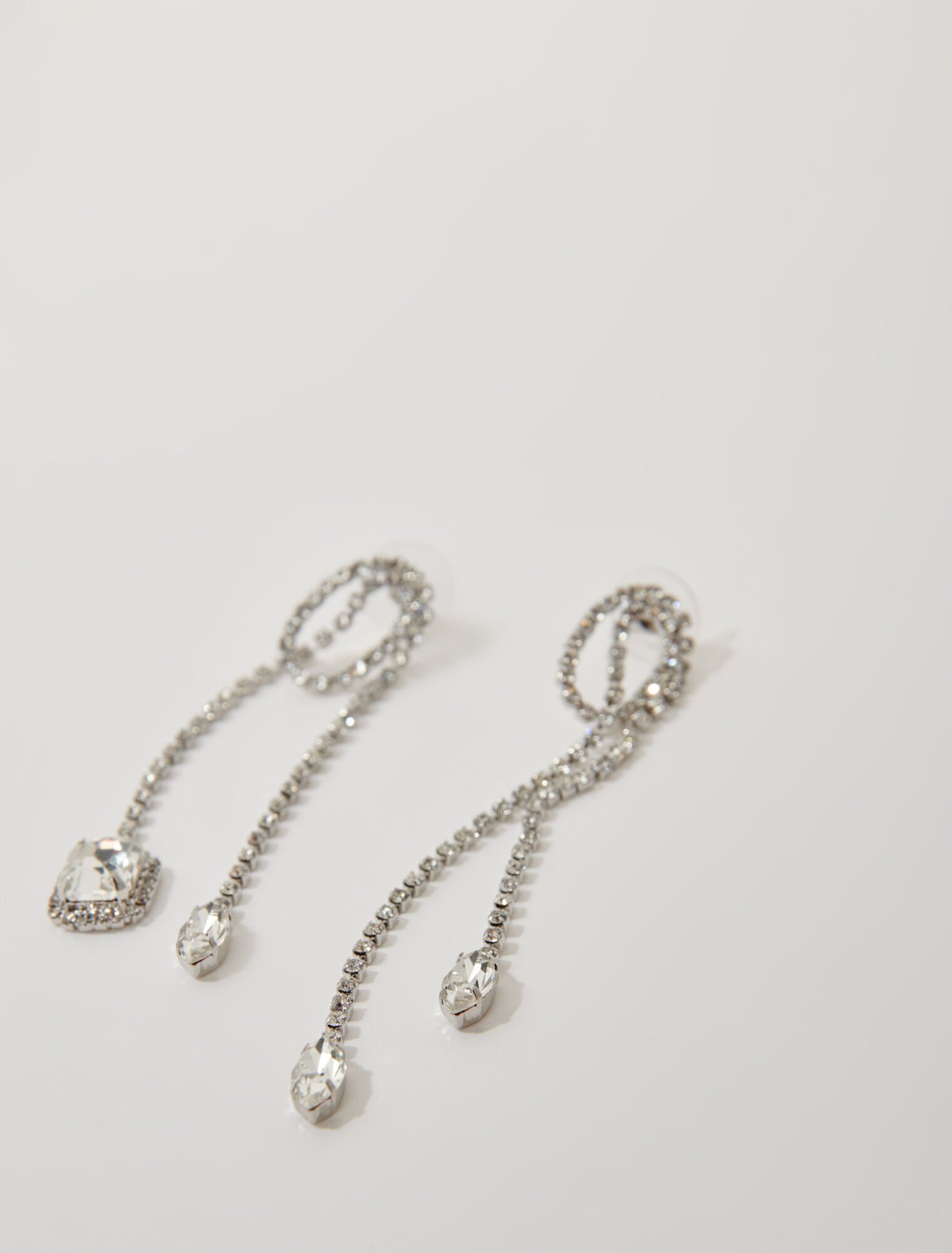 Rhinestone earrings