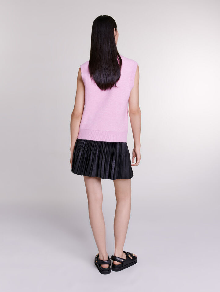 Sleeveless jumper