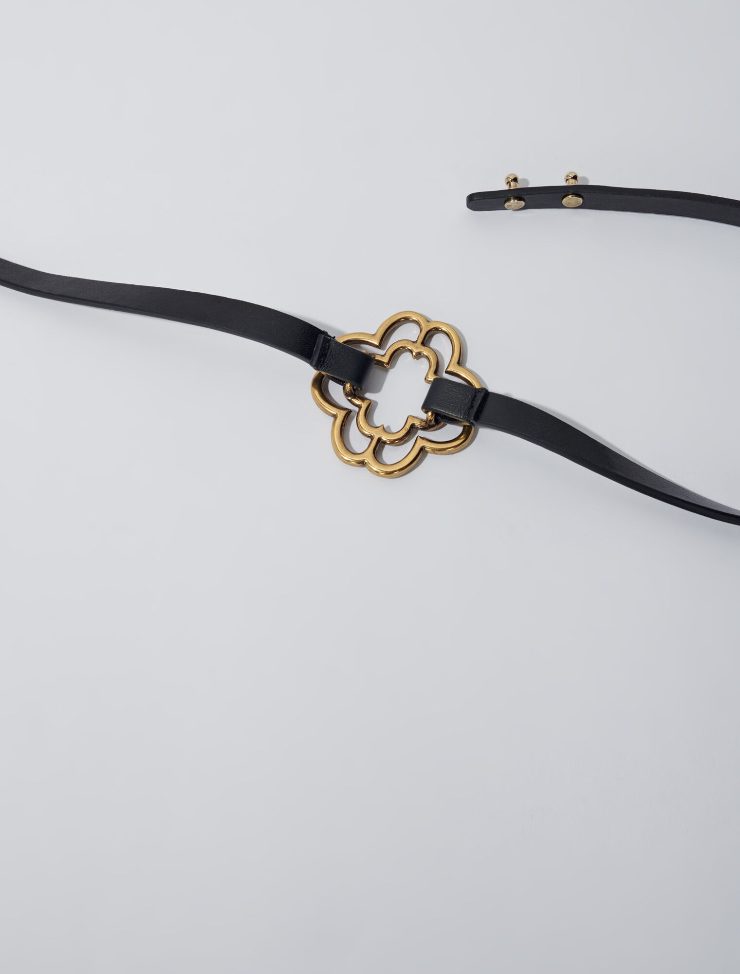 Beaded Clover belt