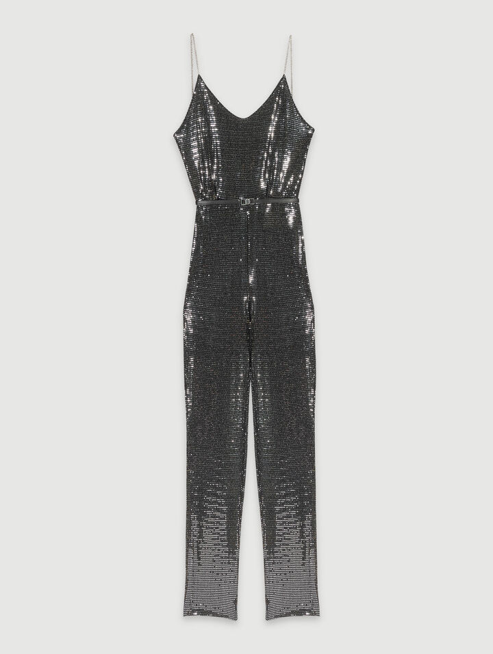 Sequinned jumpsuit